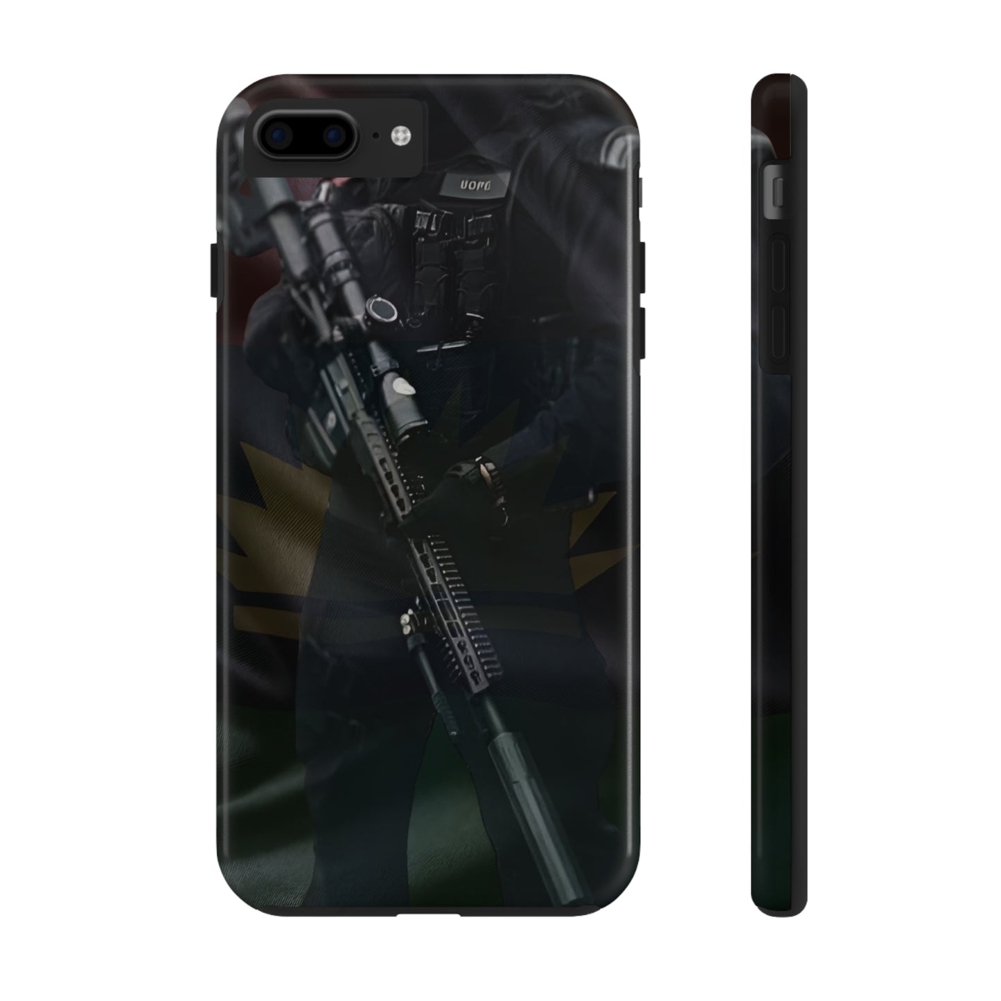 Biafra Soldier VI - Tough iPhone Cases (iPhone 7, 8, X, 11, 12, 13, 14, 15)