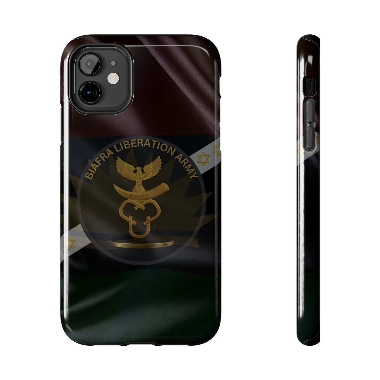 Biafra Liberation Army Logo - Tough iPhone Cases (iPhone 7, 8, X, 11, 12, 13, 14, 15)