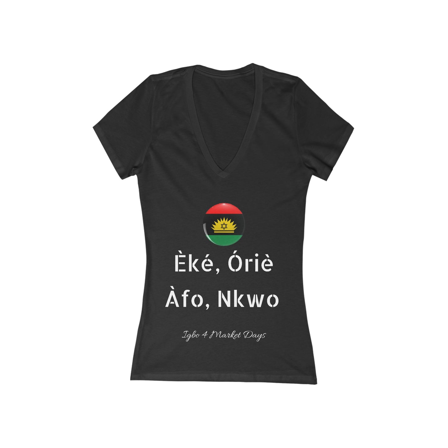 Igbo Four Market Days Women's V-Neck T-Shirt