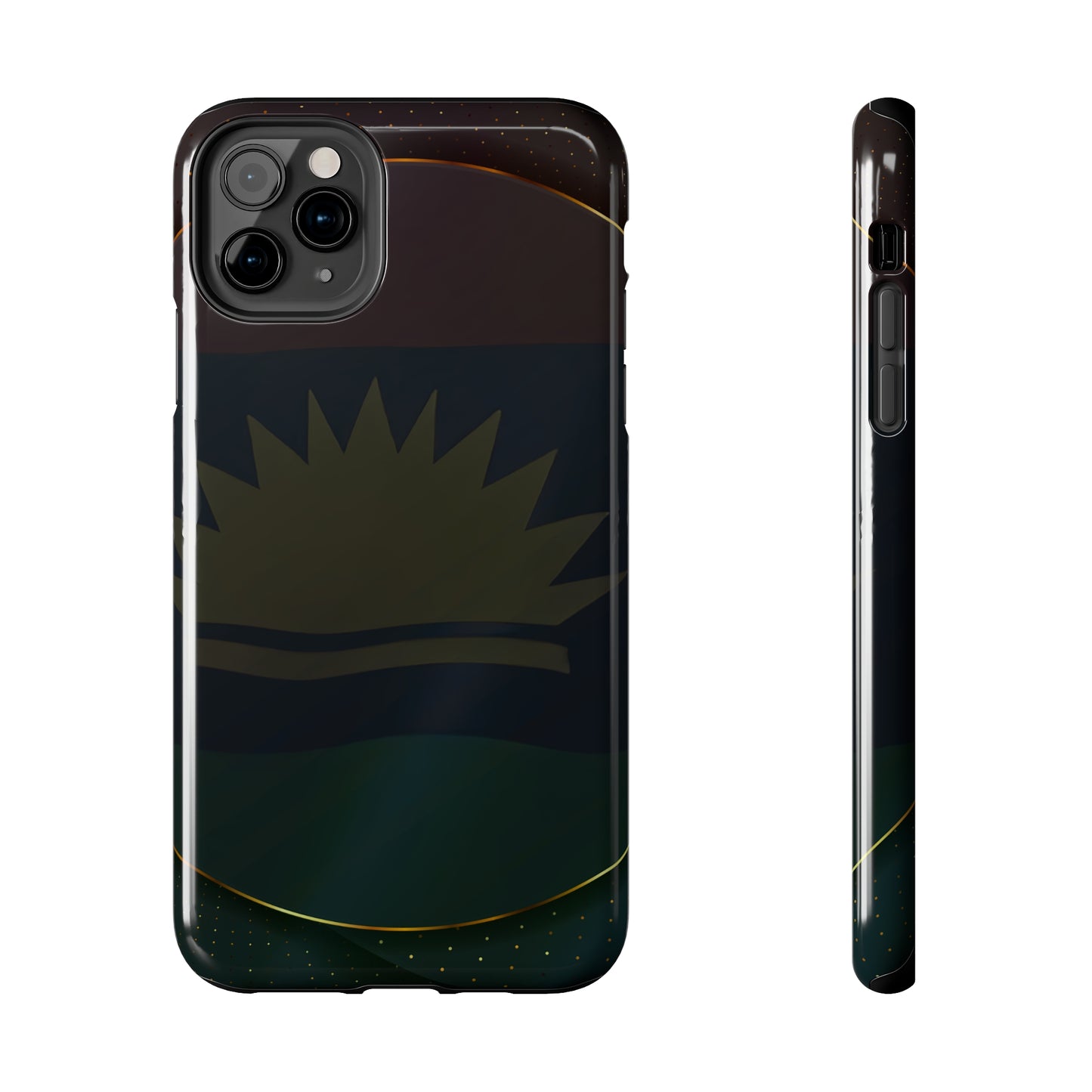 Emblem United States of Biafra - Tough iPhone Cases (iPhone 7, 8, X, 11, 12, 13, 14, 15)