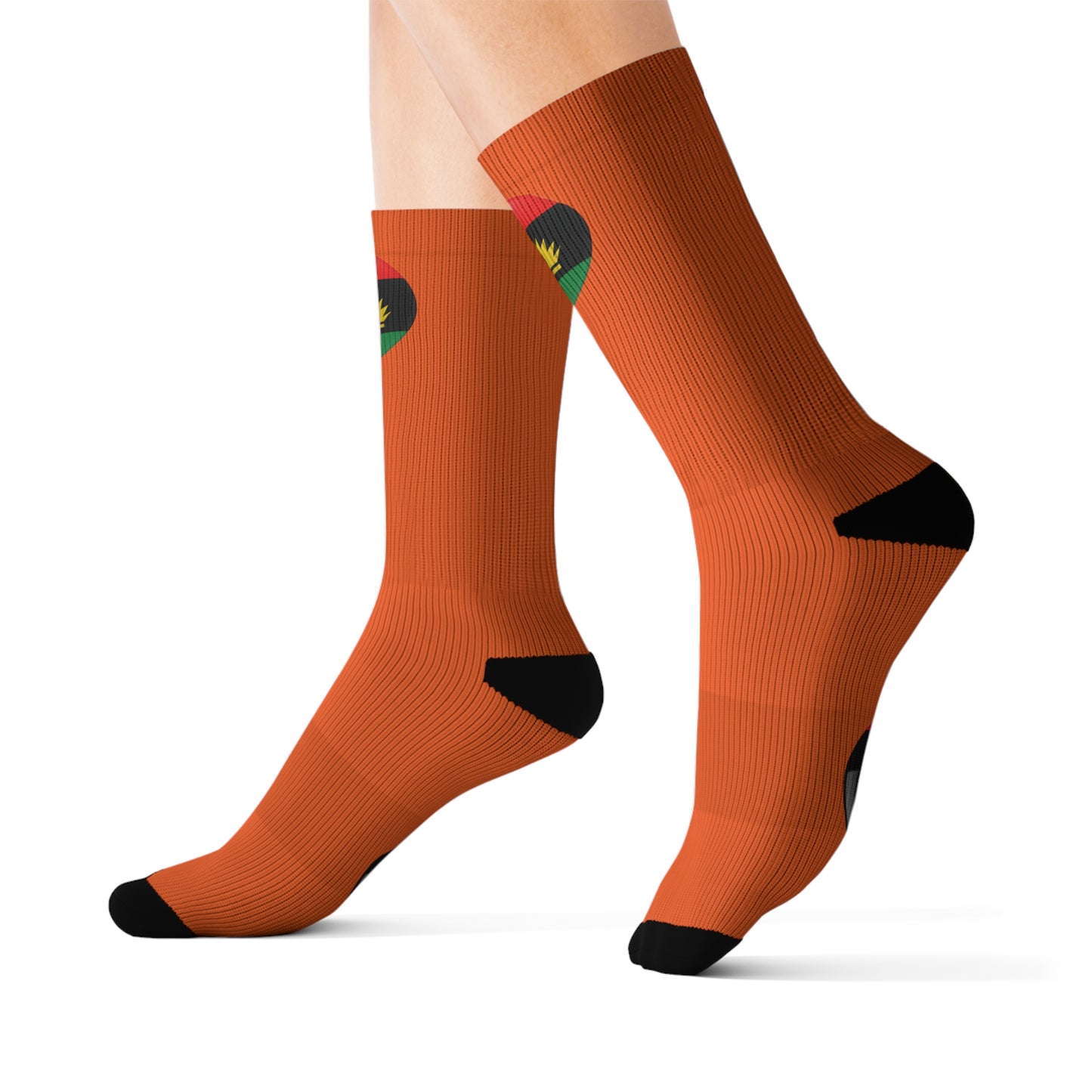 Biafra Socks (Orange)