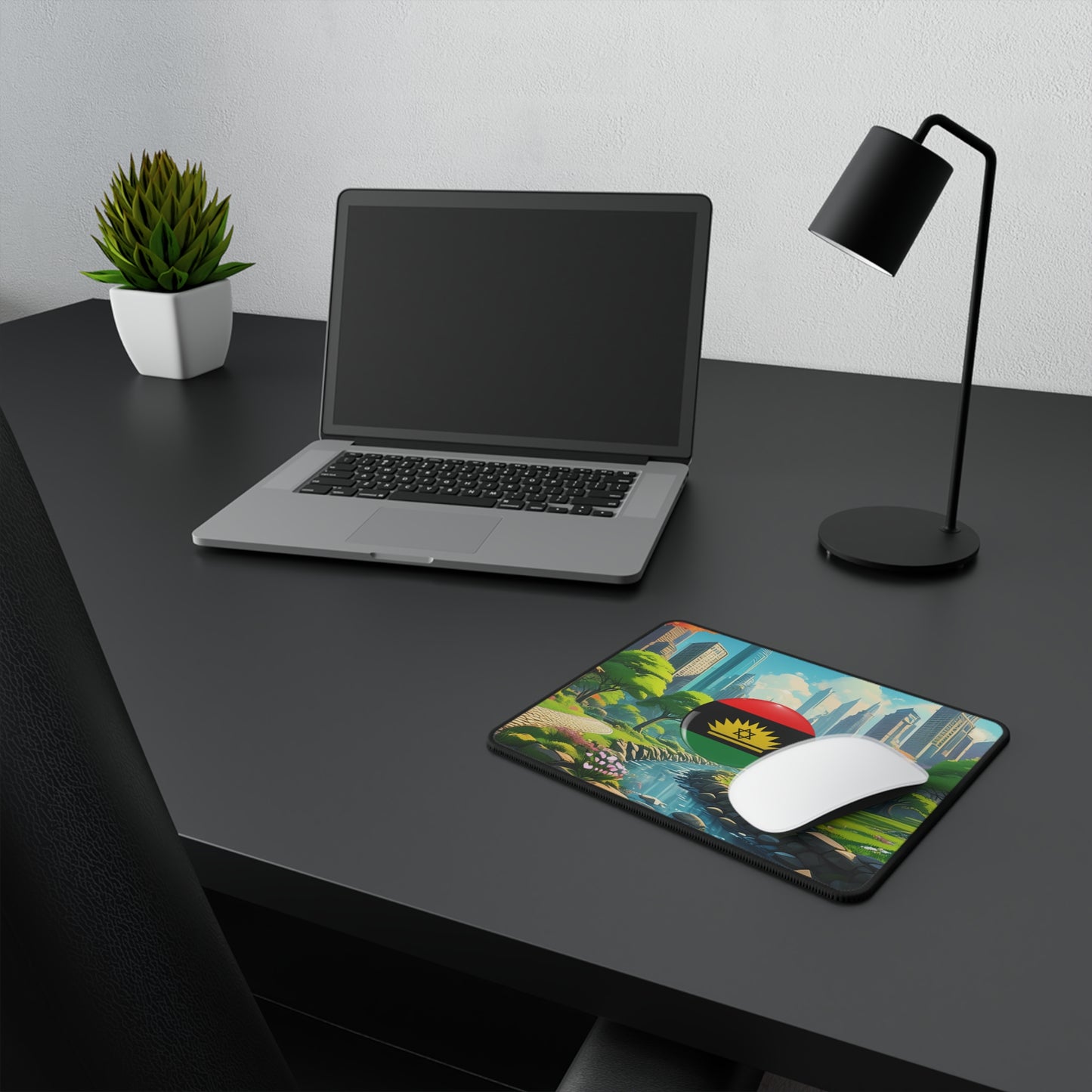 Biafra City Mouse Pad