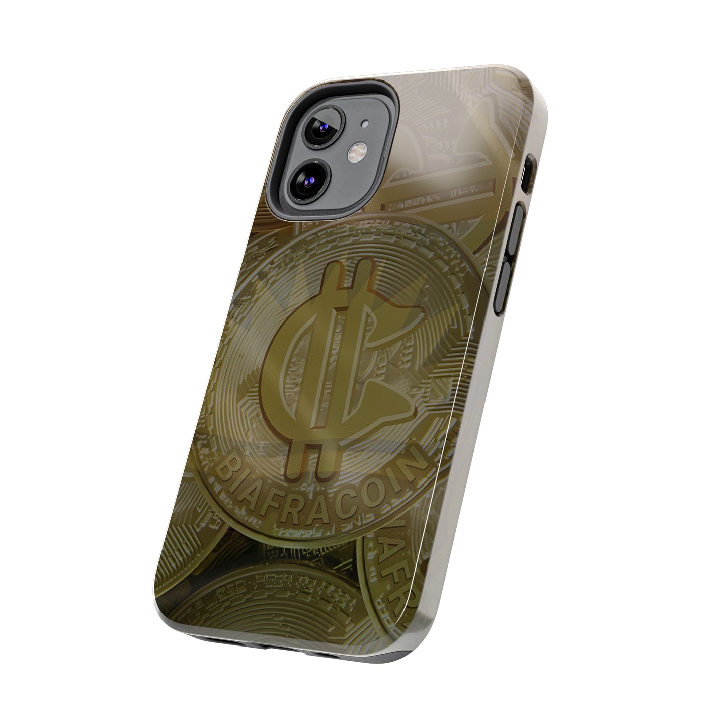 BiafraCoin Ejemma - Tough iPhone Cases (iPhone 7, 8, X, 11, 12, 13, 14, 15)