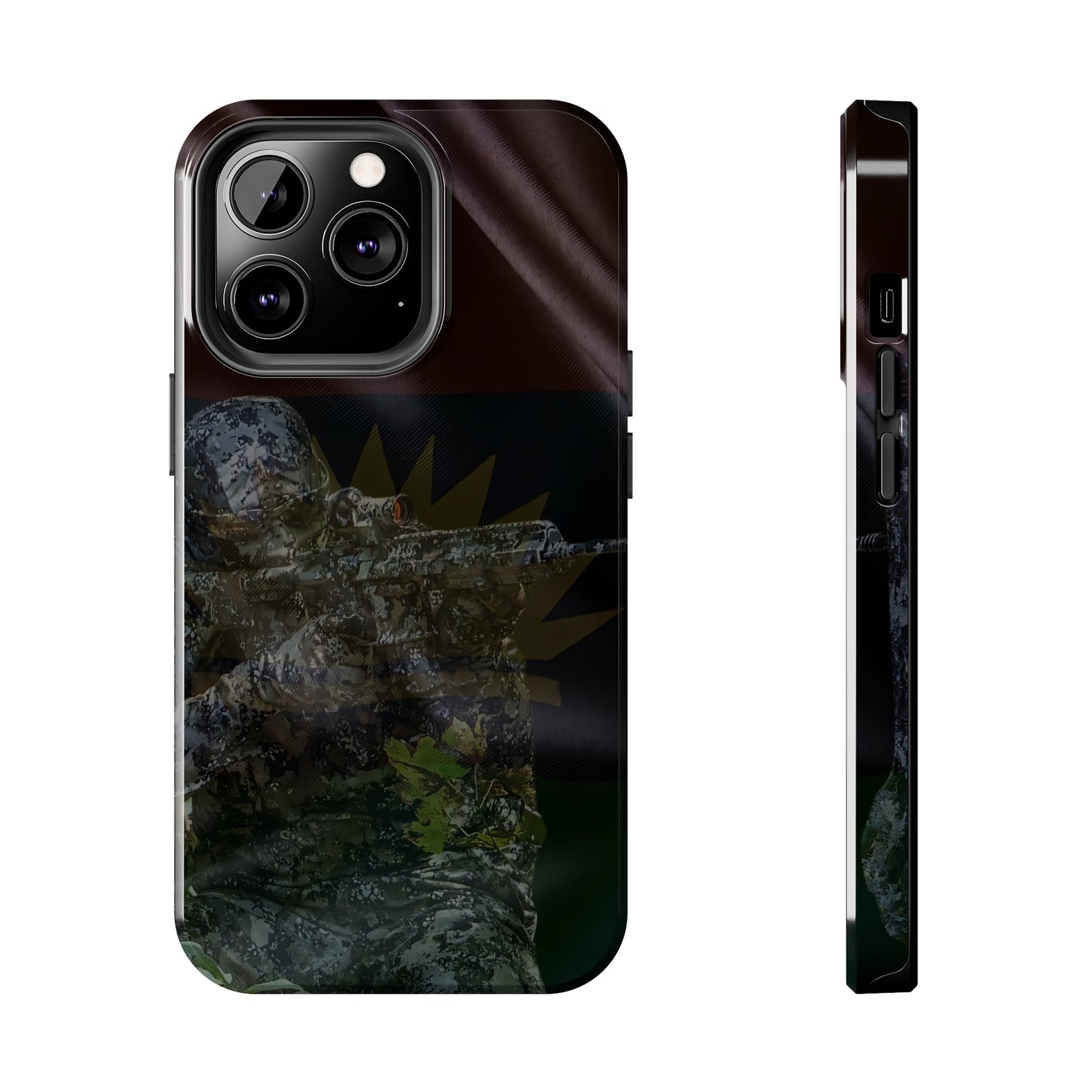 Biafra Soldier IX - Tough iPhone Cases (iPhone 7, 8, X, 11, 12, 13, 14, 15)
