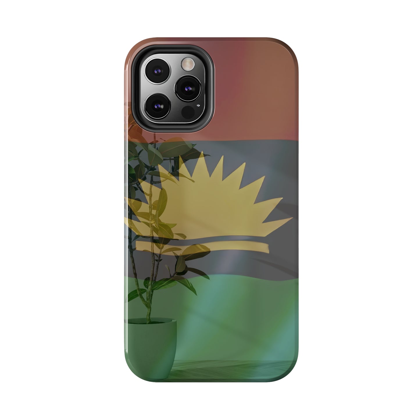 United States of Biafra Flag Plant Vase - Tough iPhone Cases (iPhone 7, 8, X, 11, 12, 13, 14, 15)