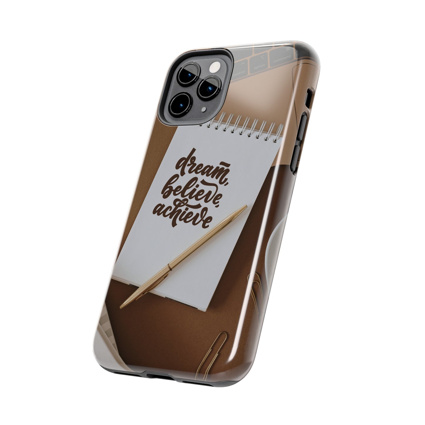 Dream Believe Achieve - Tough iPhone Cases (iPhone 7, 8, X, 11, 12, 13, 14, 15)