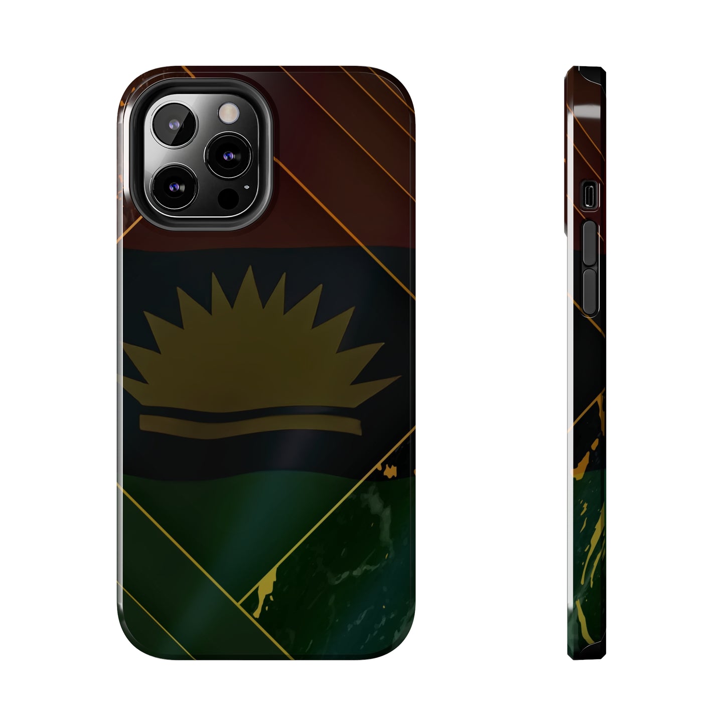 Focus, United States of Biafra - Tough iPhone Cases (iPhone 7, 8, X, 11, 12, 13, 14, 15)