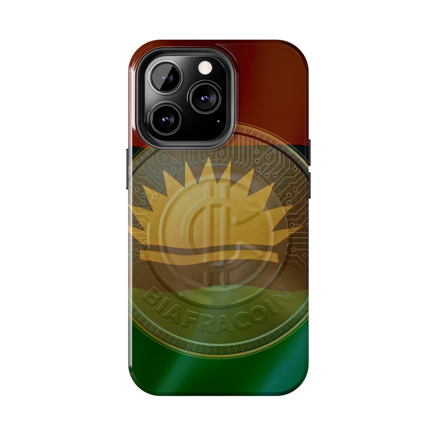 Biafra Coin - Tough iPhone Cases (iPhone 7, 8, X, 11, 12, 13, 14, 15)