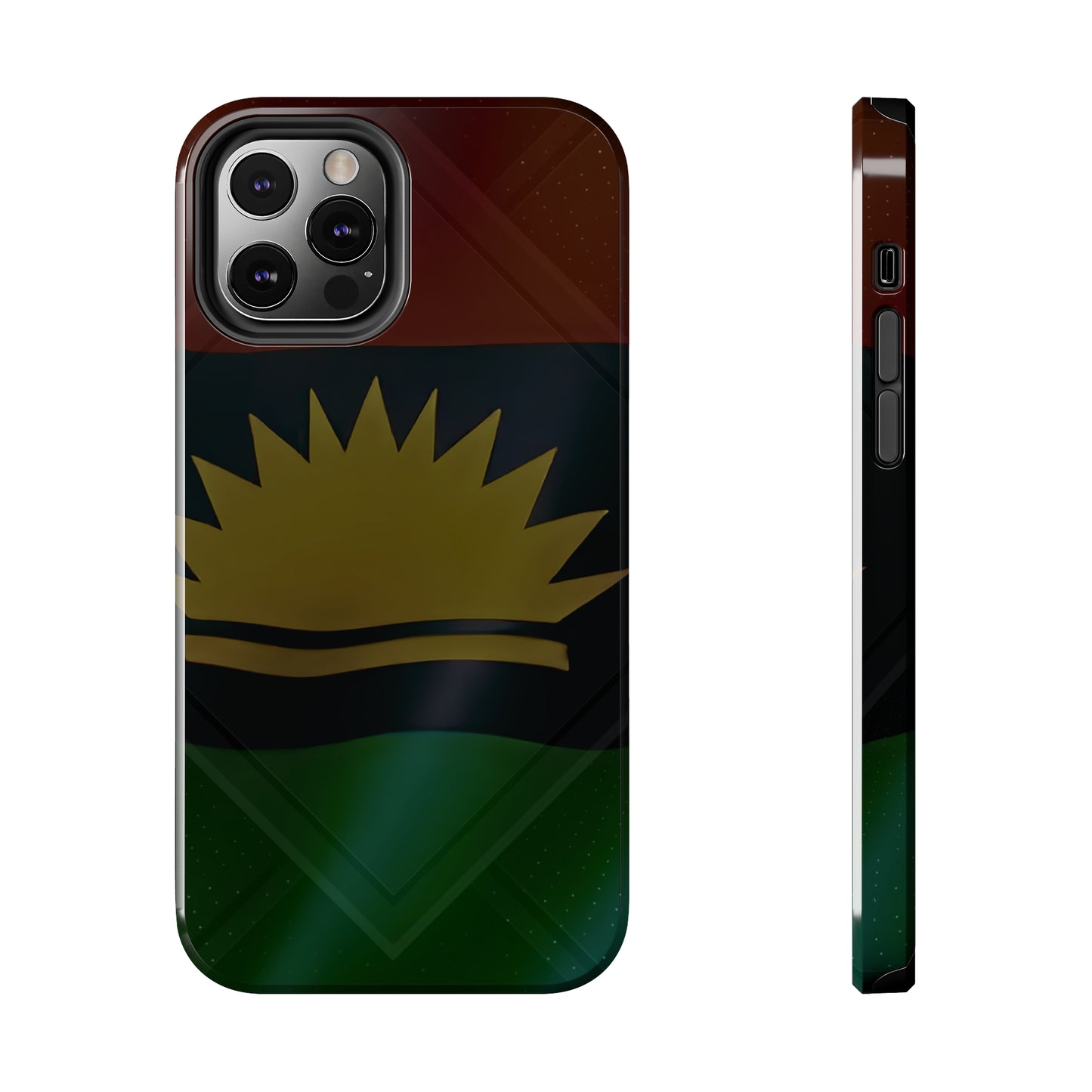 Diamond Emblem United States of Biafra - Tough iPhone Cases (iPhone 7, 8, X, 11, 12, 13, 14, 15)