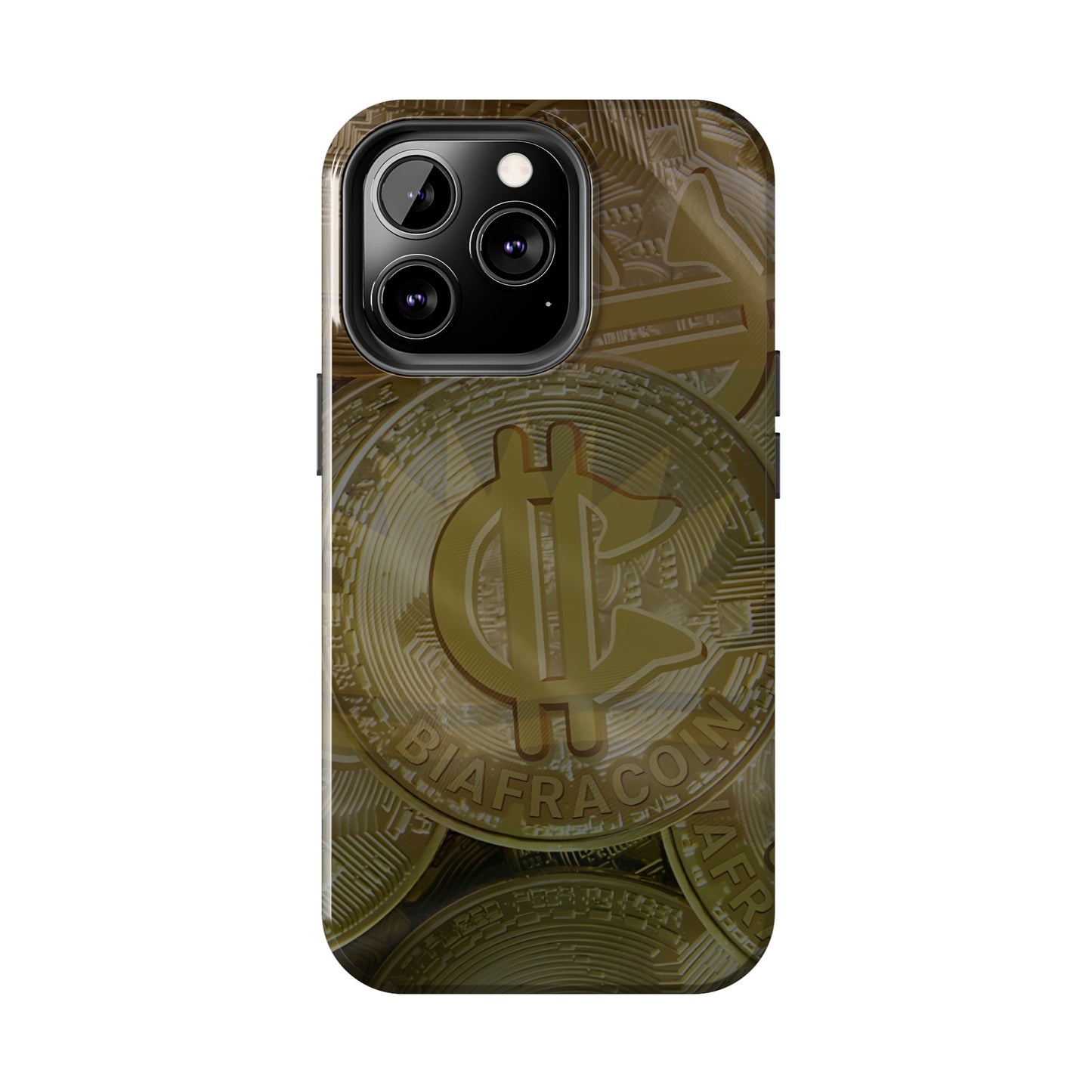 BiafraCoin Ejemma - Tough iPhone Cases (iPhone 7, 8, X, 11, 12, 13, 14, 15)
