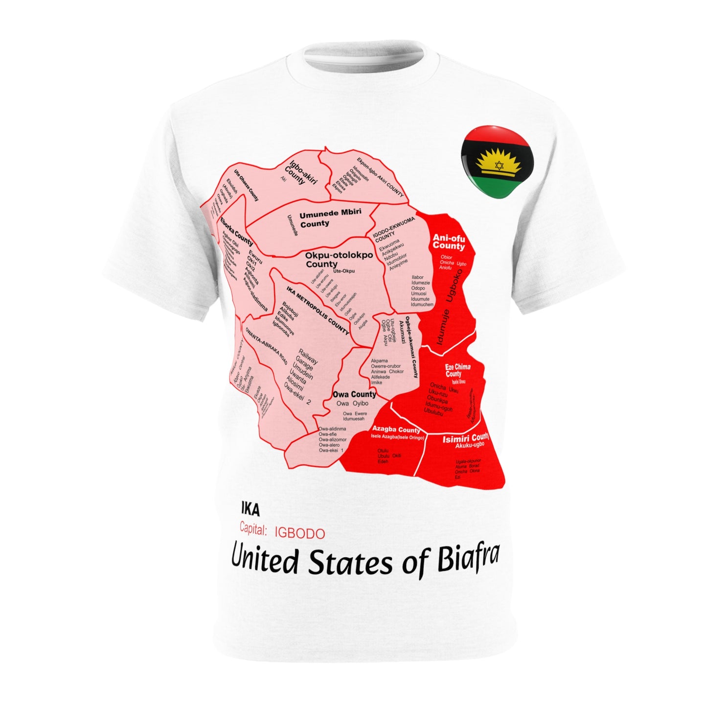 Ika State, United States of Biafra T-Shirt