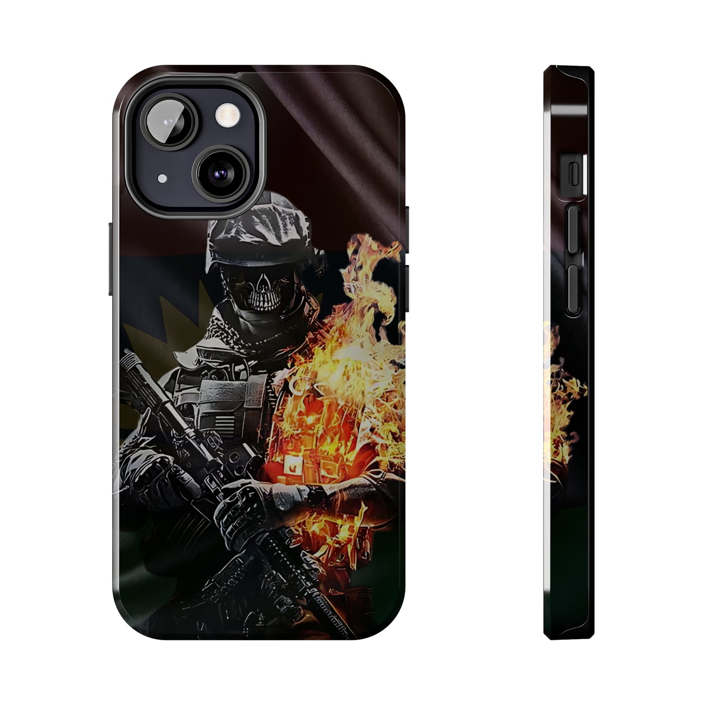 Biafra Soldier VIII - Tough iPhone Cases (iPhone 7, 8, X, 11, 12, 13, 14, 15)