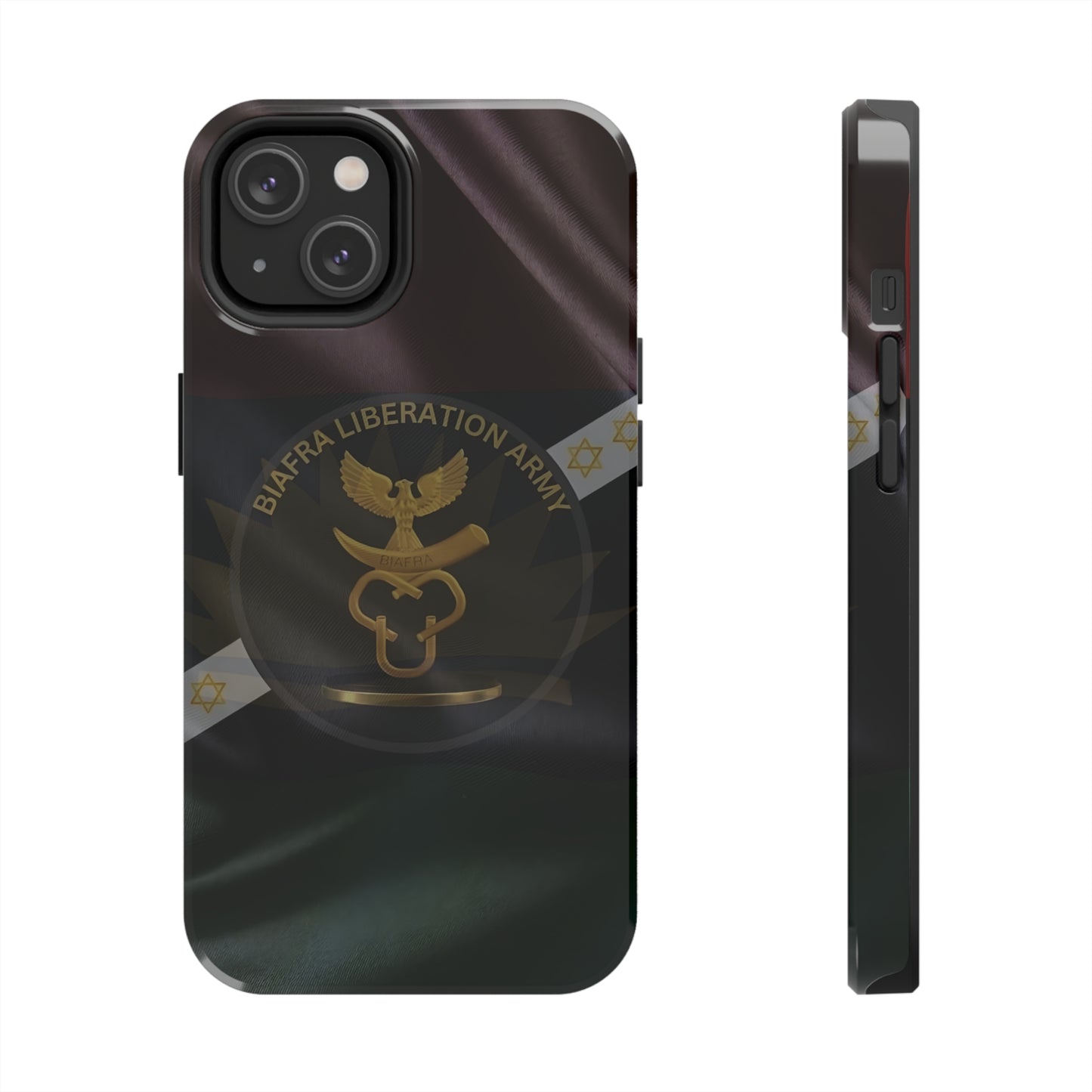 Biafra Liberation Army Logo - Tough iPhone Cases (iPhone 7, 8, X, 11, 12, 13, 14, 15)