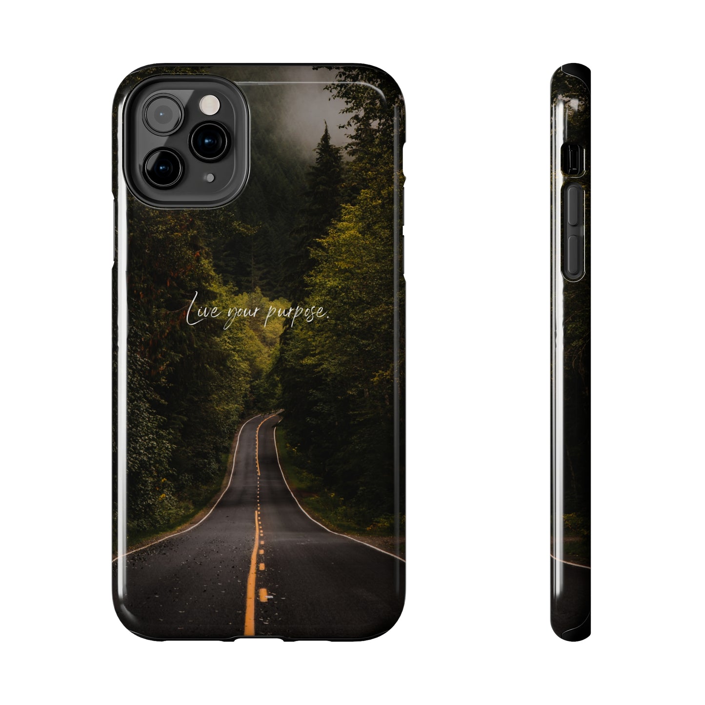 Live your Purpose - Tough iPhone Cases (iPhone 7, 8, X, 11, 12, 13, 14, 15)