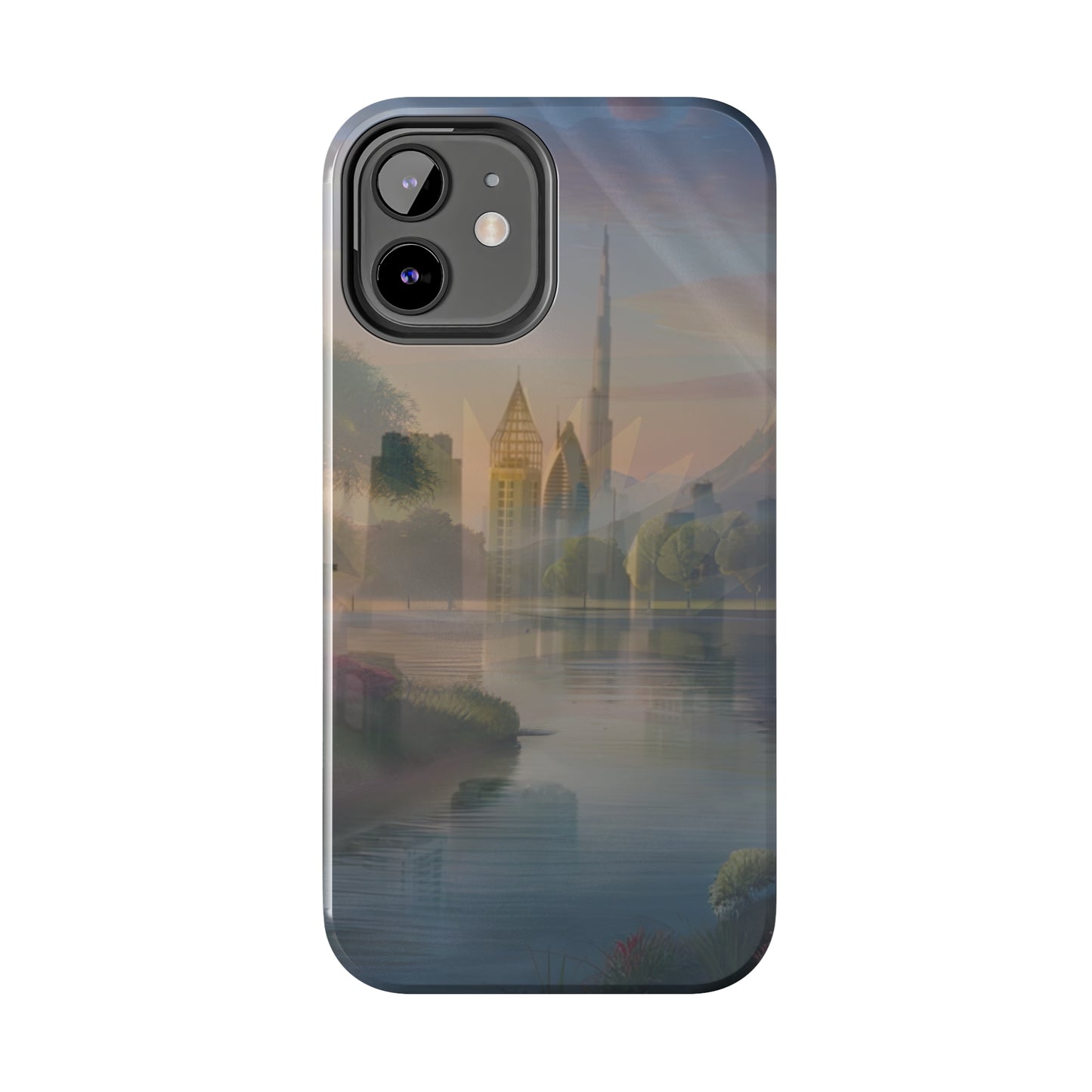 City Neighborhood Pond United States of Biafra - Tough iPhone Cases (iPhone 7, 8, X, 11, 12, 13, 14, 15)