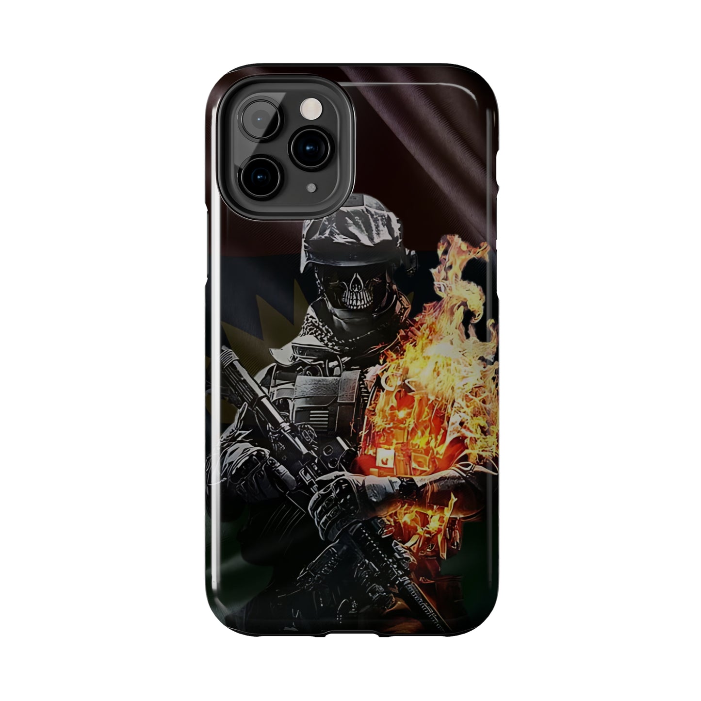 Biafra Soldier VIII - Tough iPhone Cases (iPhone 7, 8, X, 11, 12, 13, 14, 15)