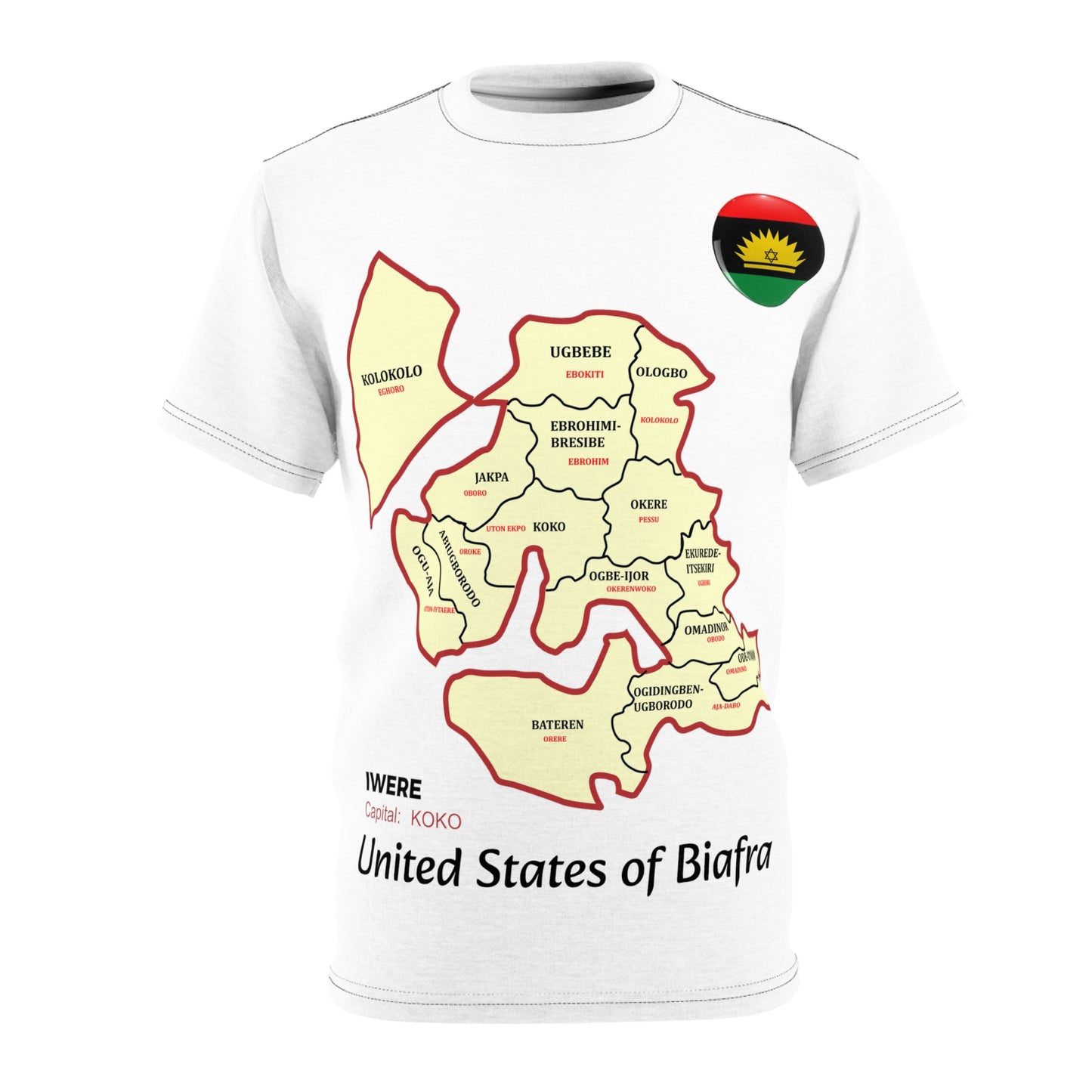 Iwere State, United States of Biafra T-Shirt