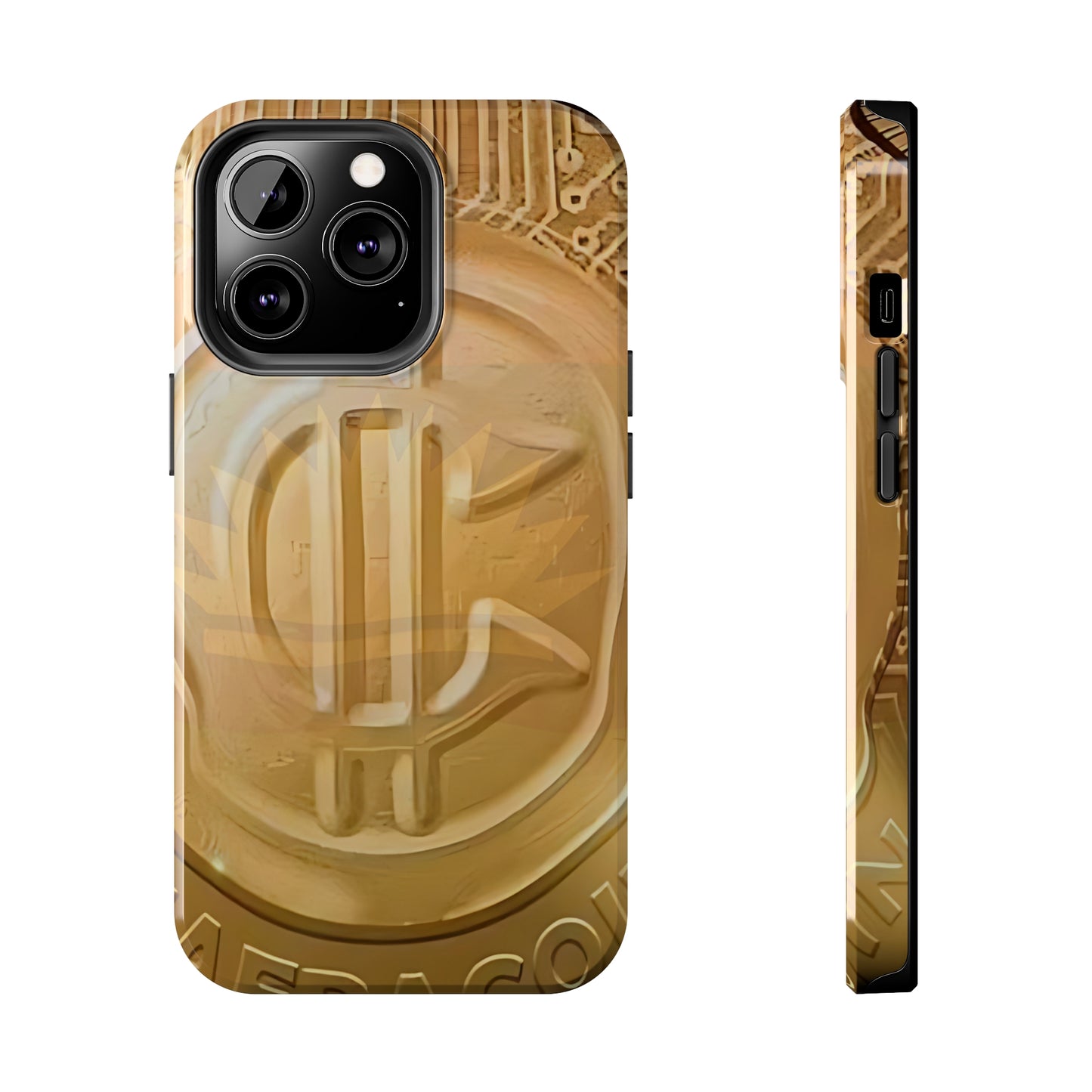 Ejemma BiafraCoin - Tough iPhone Cases (iPhone 7, 8, X, 11, 12, 13, 14, 15)