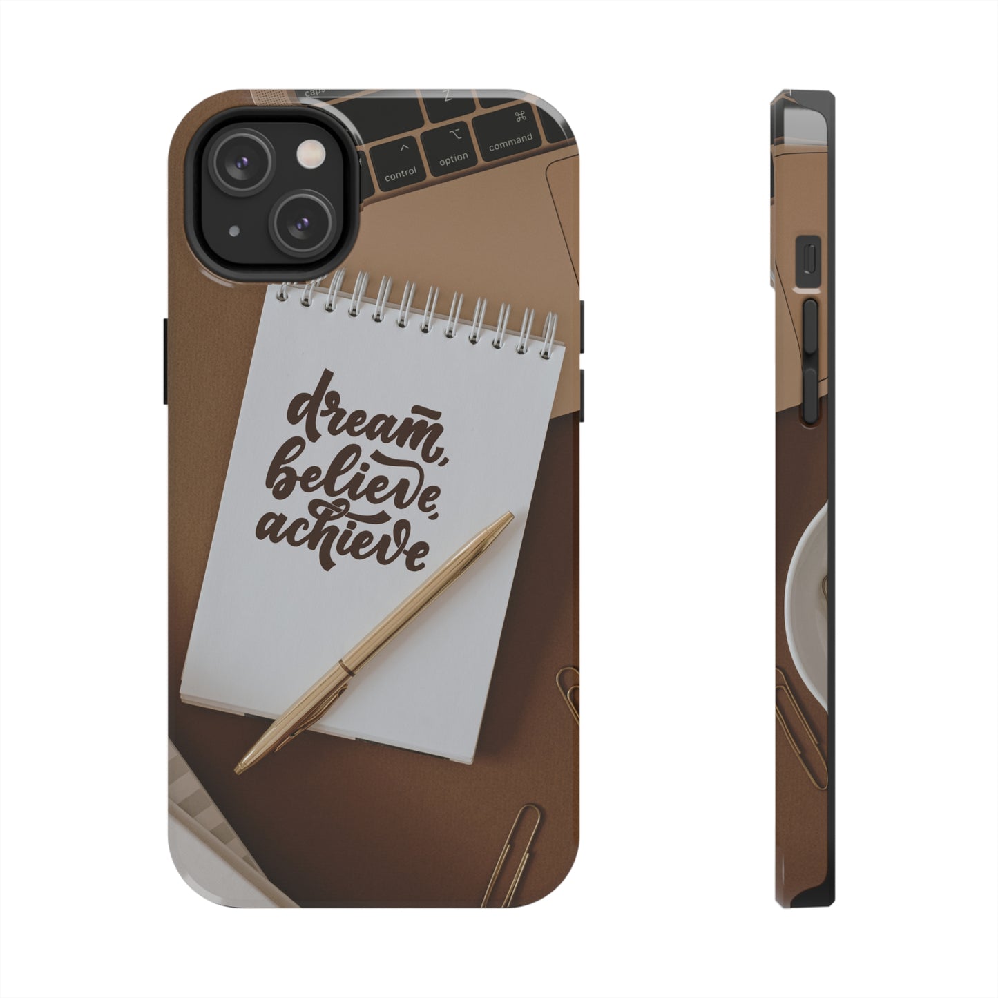Dream Believe Achieve - Tough iPhone Cases (iPhone 7, 8, X, 11, 12, 13, 14, 15)