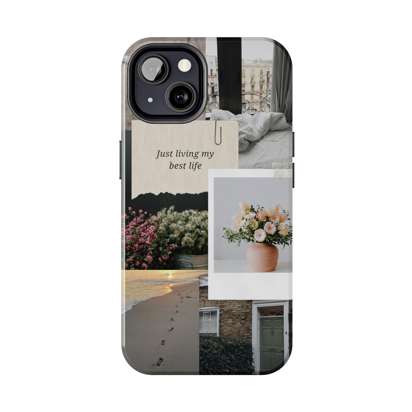 Just Living My Best Life - Tough iPhone Cases (iPhone 7, 8, X, 11, 12, 13, 14, 15)
