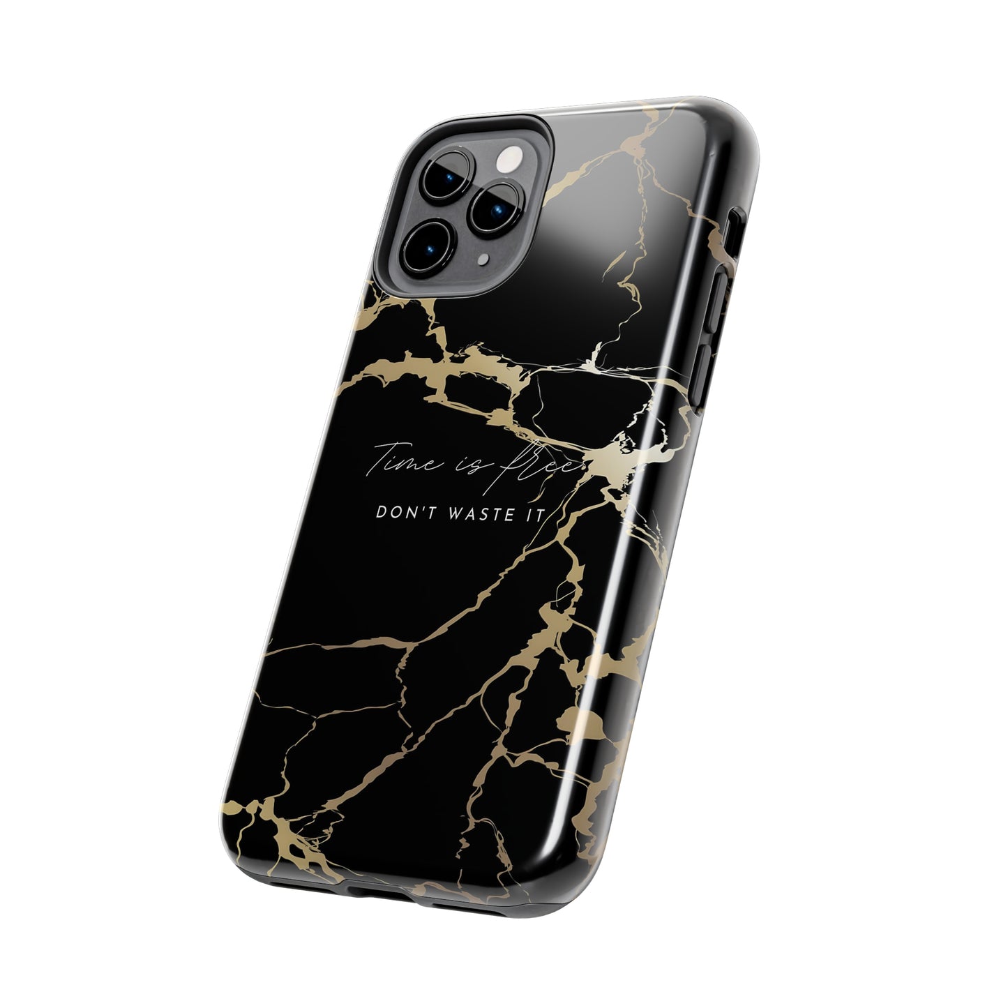 Time is Free - Tough iPhone Cases (iPhone 7, 8, X, 11, 12, 13, 14, 15)