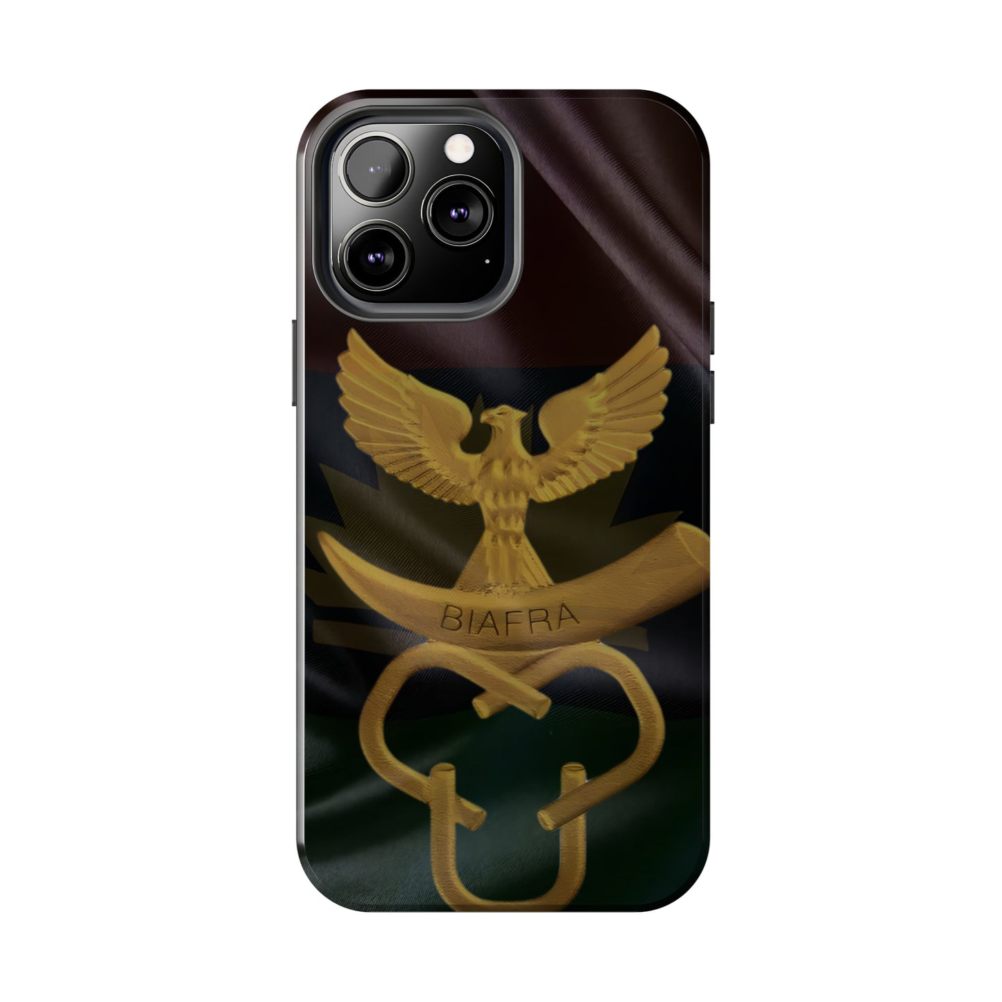 Biafra Liberation Army Logo Gold - Tough iPhone Cases (iPhone 7, 8, X, 11, 12, 13, 14, 15)