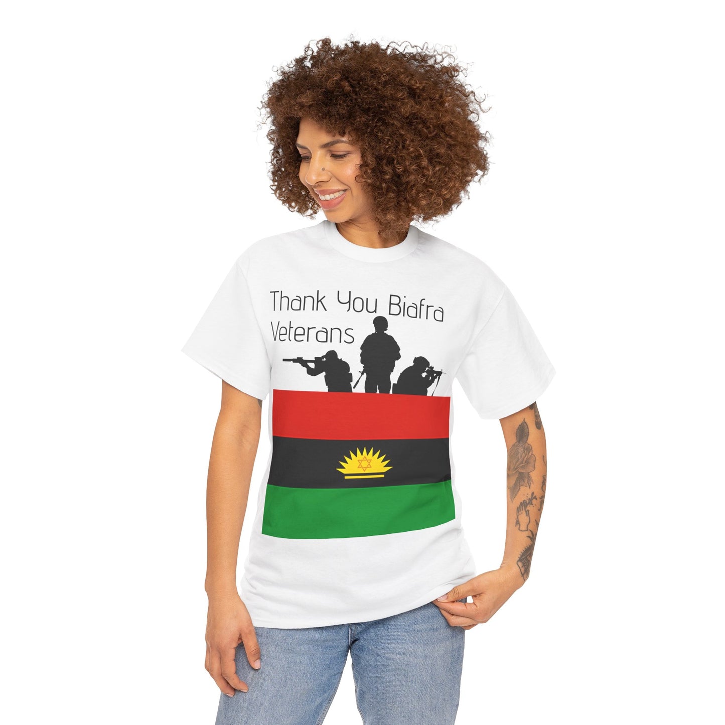 Thank you Biafra Veterans T-Shirt (Poland)