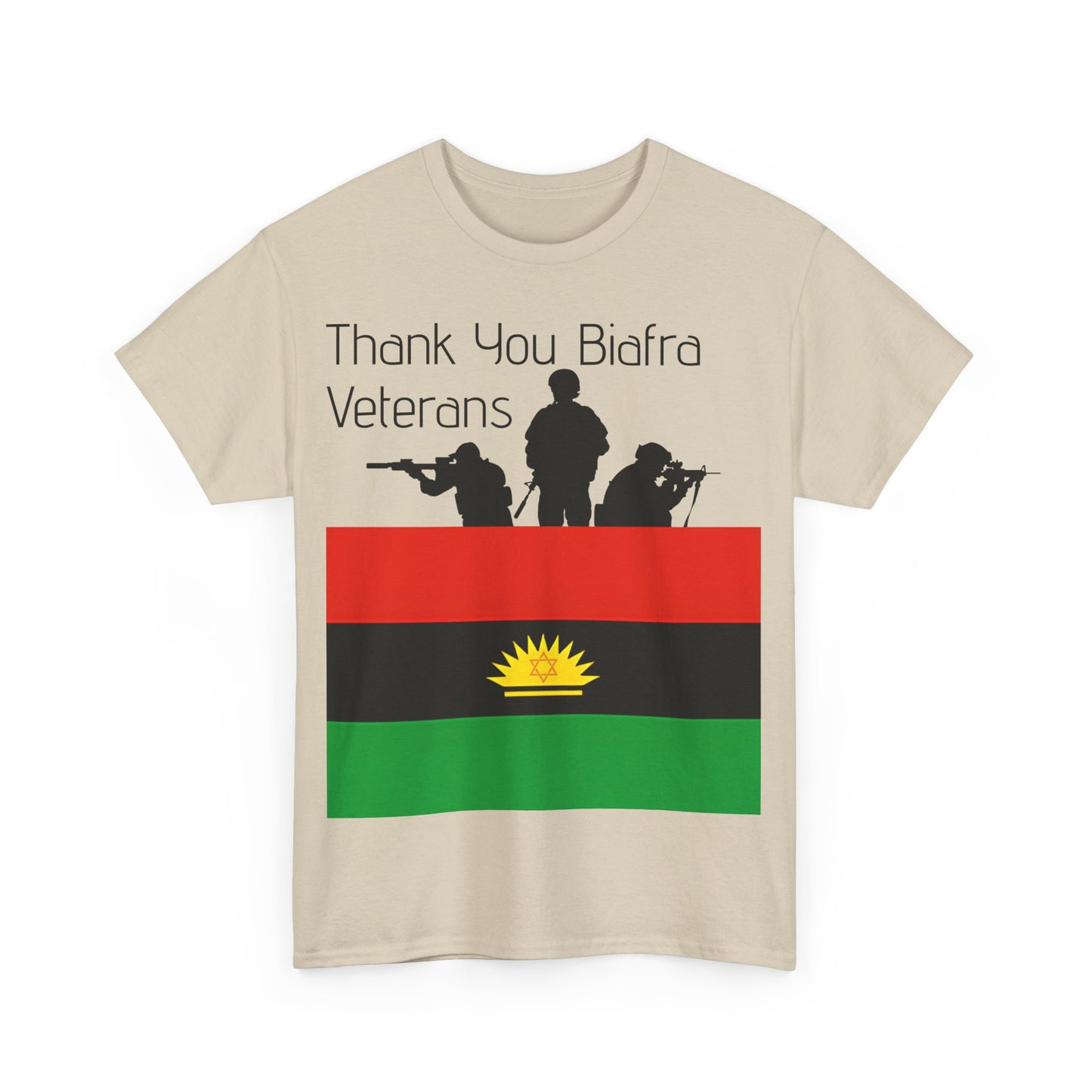 Thank you Biafra Veterans T-Shirt (Poland)