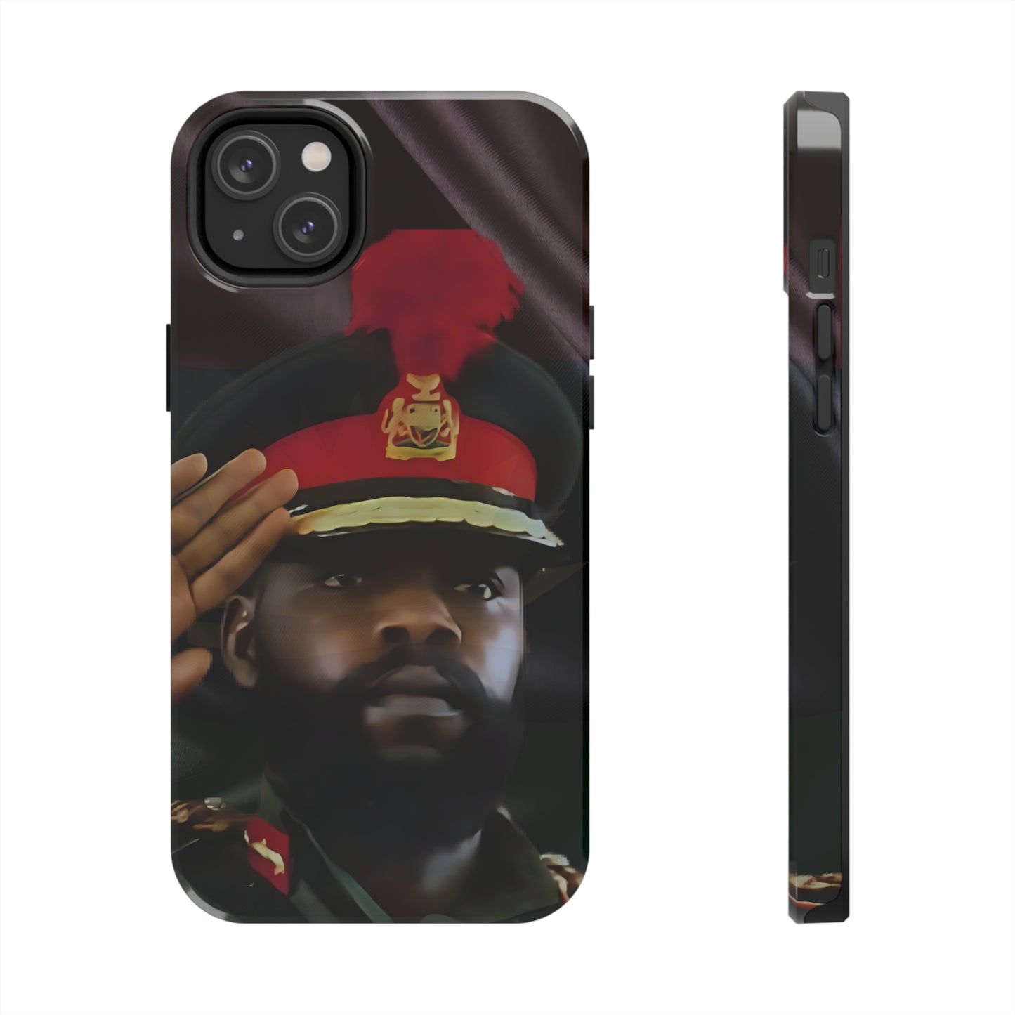 Chukwuemeka Odumegwu Ojukwu (General of the Armies of the United States of Biafra) (Limited Edition) - Tough iPhone Cases (iPhone 7, 8, X, 11, 12, 13, 14, 15)