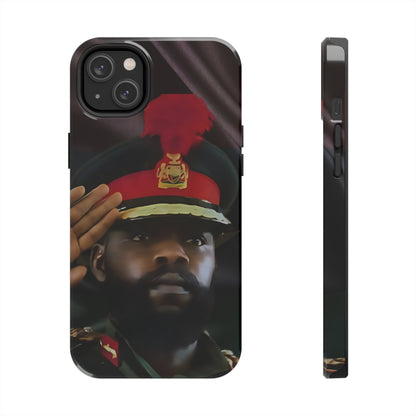 Chukwuemeka Odumegwu Ojukwu (General of the Armies of the United States of Biafra) (Limited Edition) - Tough iPhone Cases (iPhone 7, 8, X, 11, 12, 13, 14, 15)