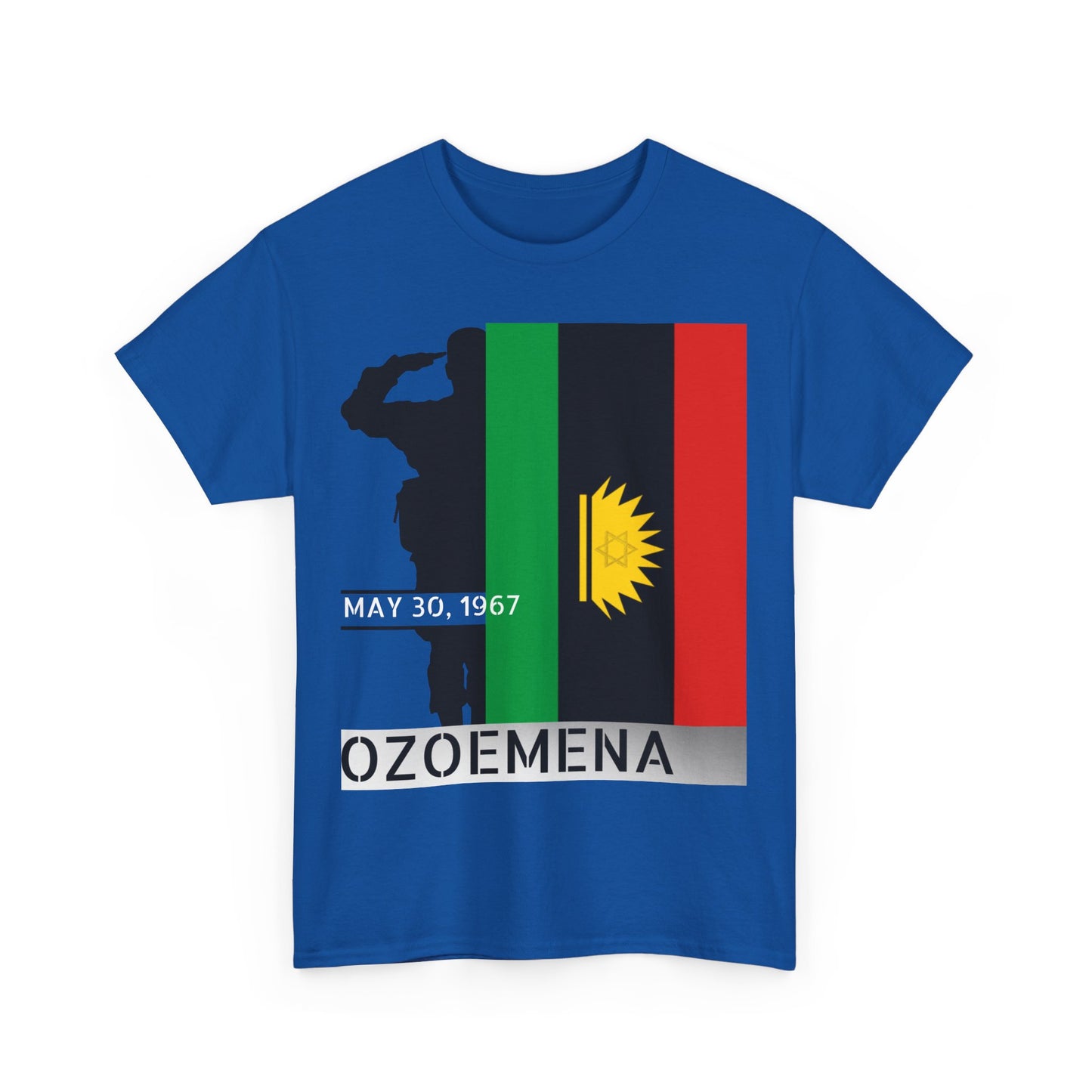 Biafra Veterans/Memorial Ozoemena T-Shirt (Czech Republic/Germany)