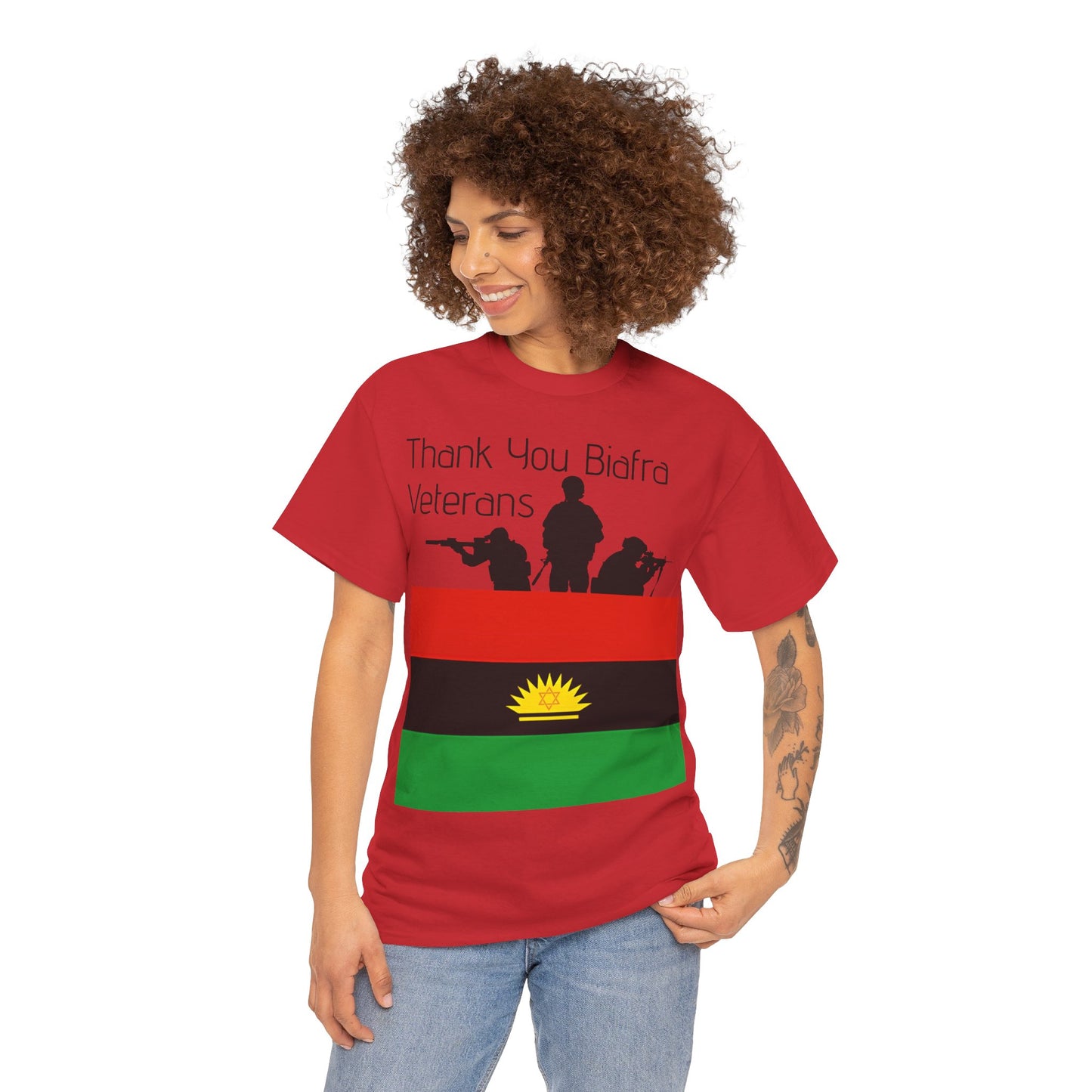 Thank you Biafra Veterans T-Shirt (Poland)