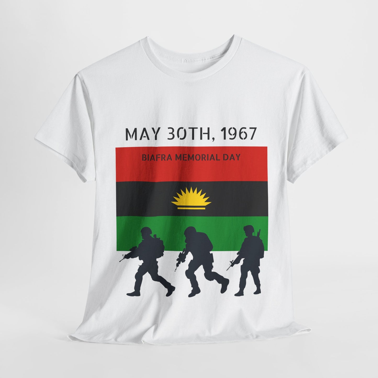 Biafra Veterans/Memorial Day T-Shirt (USA)