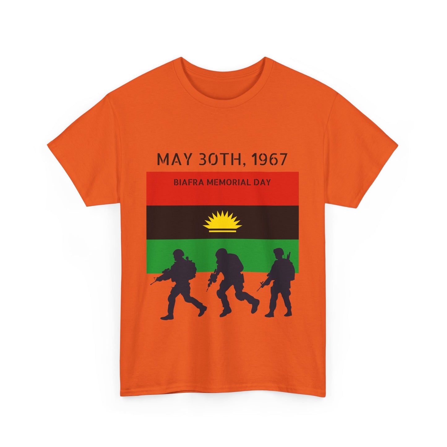 Biafra Veterans/Memorial Day T-Shirt (USA)