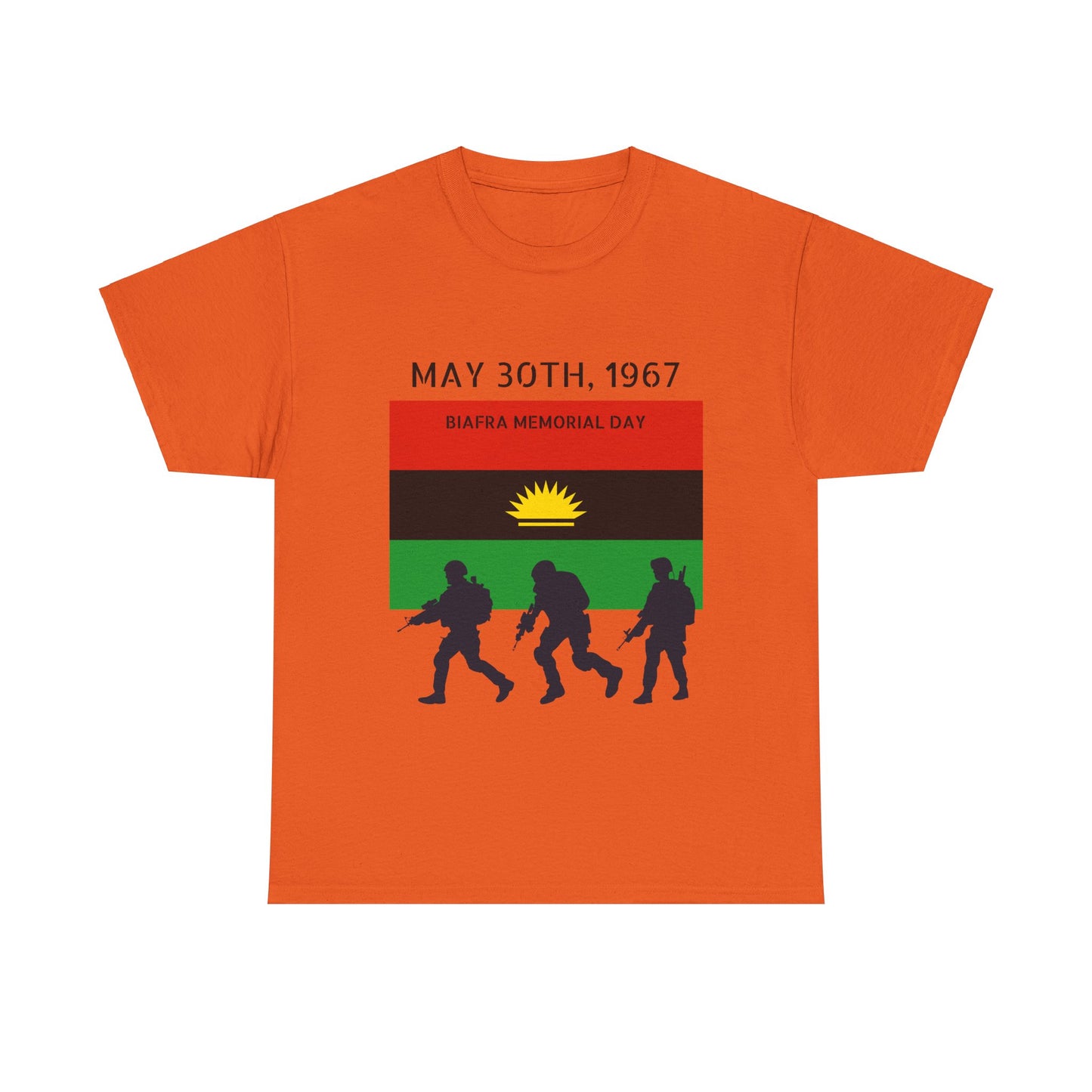 Biafra Veterans/Memorial Day T-Shirt (USA)