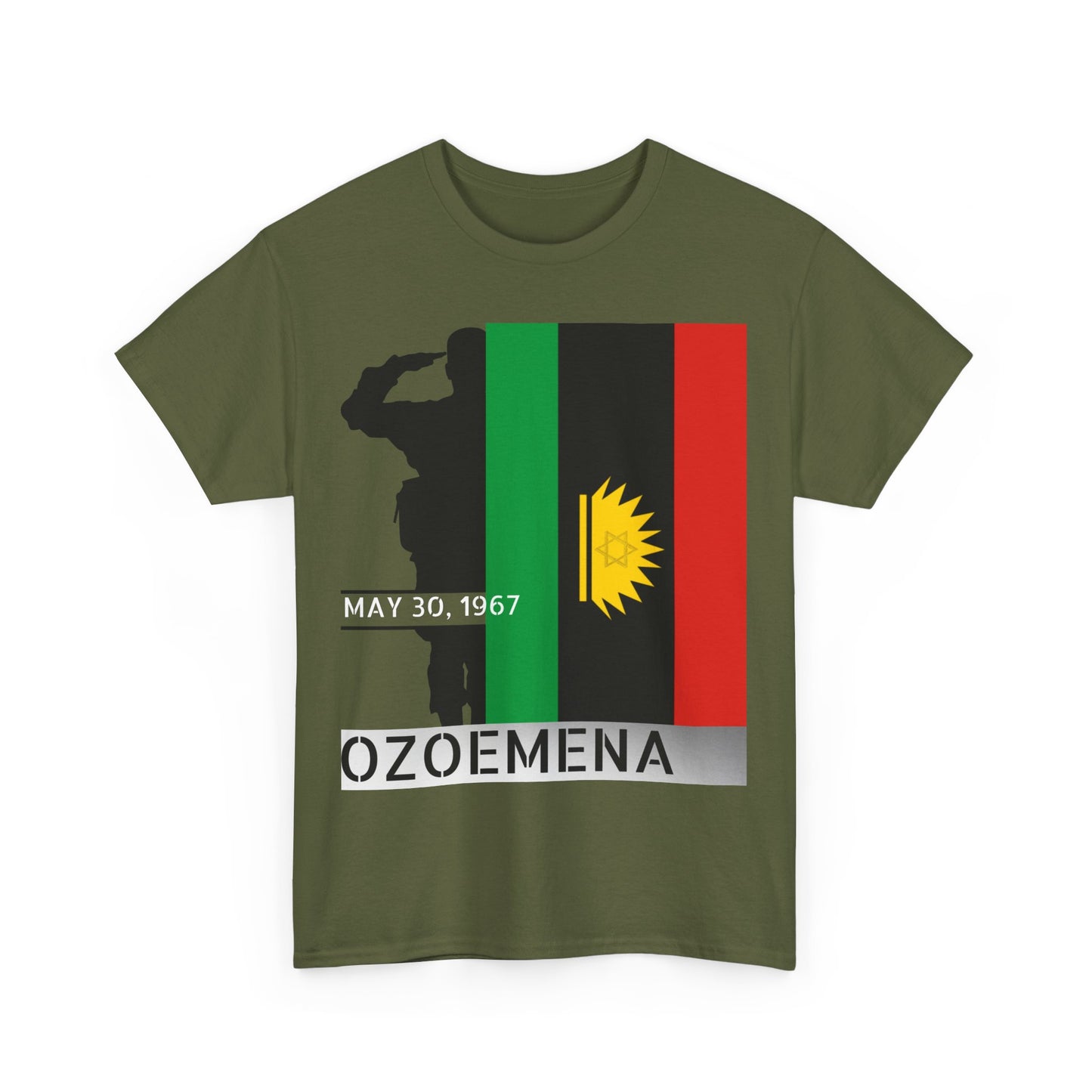 Biafra Veterans/Memorial Ozoemena T-Shirt (Czech Republic/Germany)