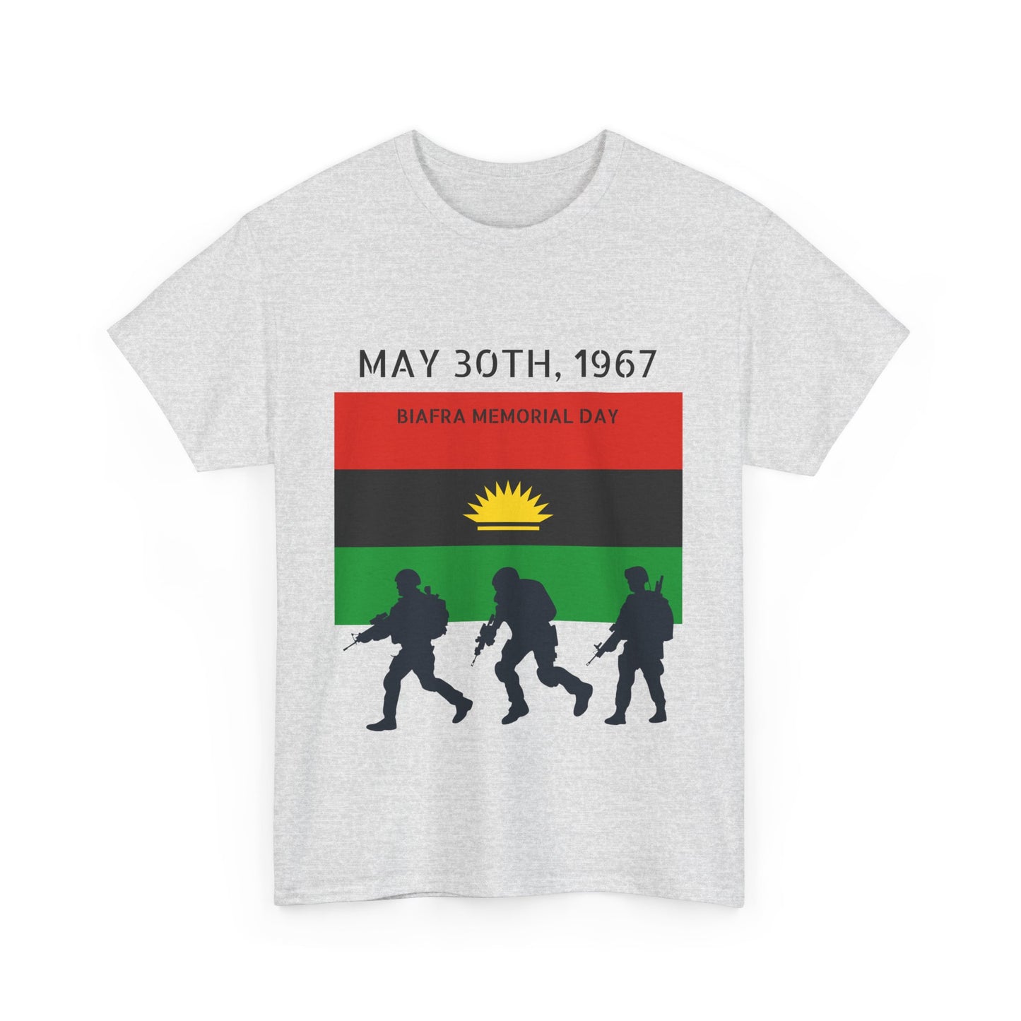 Biafra Veterans/Memorial Day T-Shirt (USA)