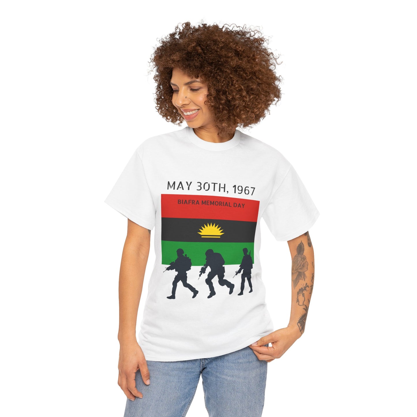 Biafra Veterans/Memorial Day T-Shirt (USA)