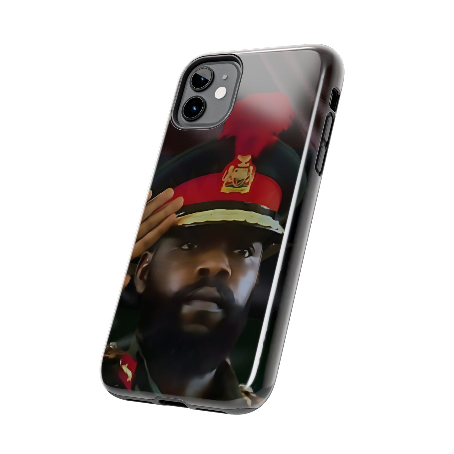 Chukwuemeka Odumegwu Ojukwu (General of the Armies of the United States of Biafra) (Limited Edition) - Tough iPhone Cases (iPhone 7, 8, X, 11, 12, 13, 14, 15)