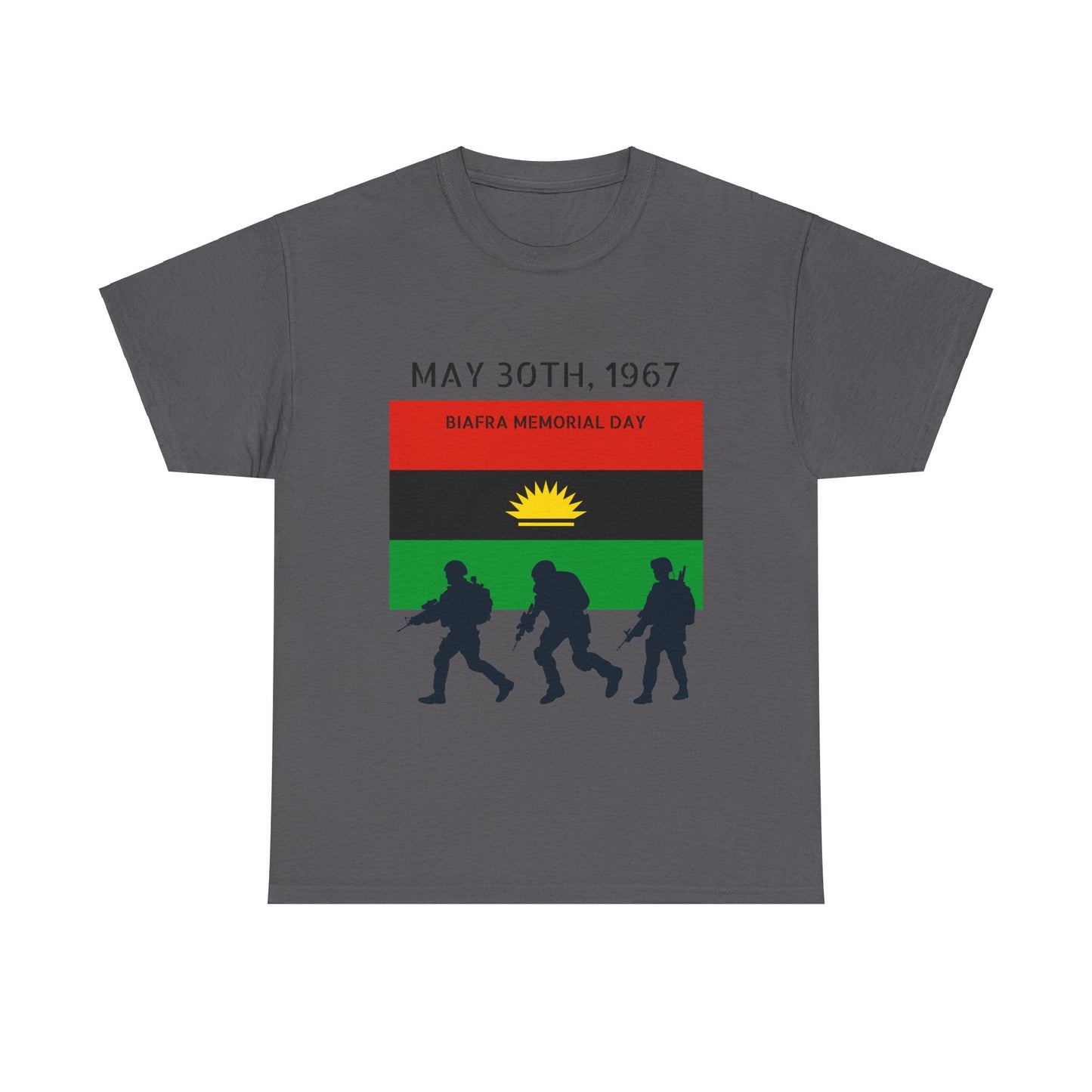 Biafra Veterans/Memorial Day T-Shirt (USA)