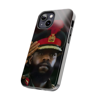 Chukwuemeka Odumegwu Ojukwu (General of the Armies of the United States of Biafra) (Limited Edition) - Tough iPhone Cases (iPhone 7, 8, X, 11, 12, 13, 14, 15)