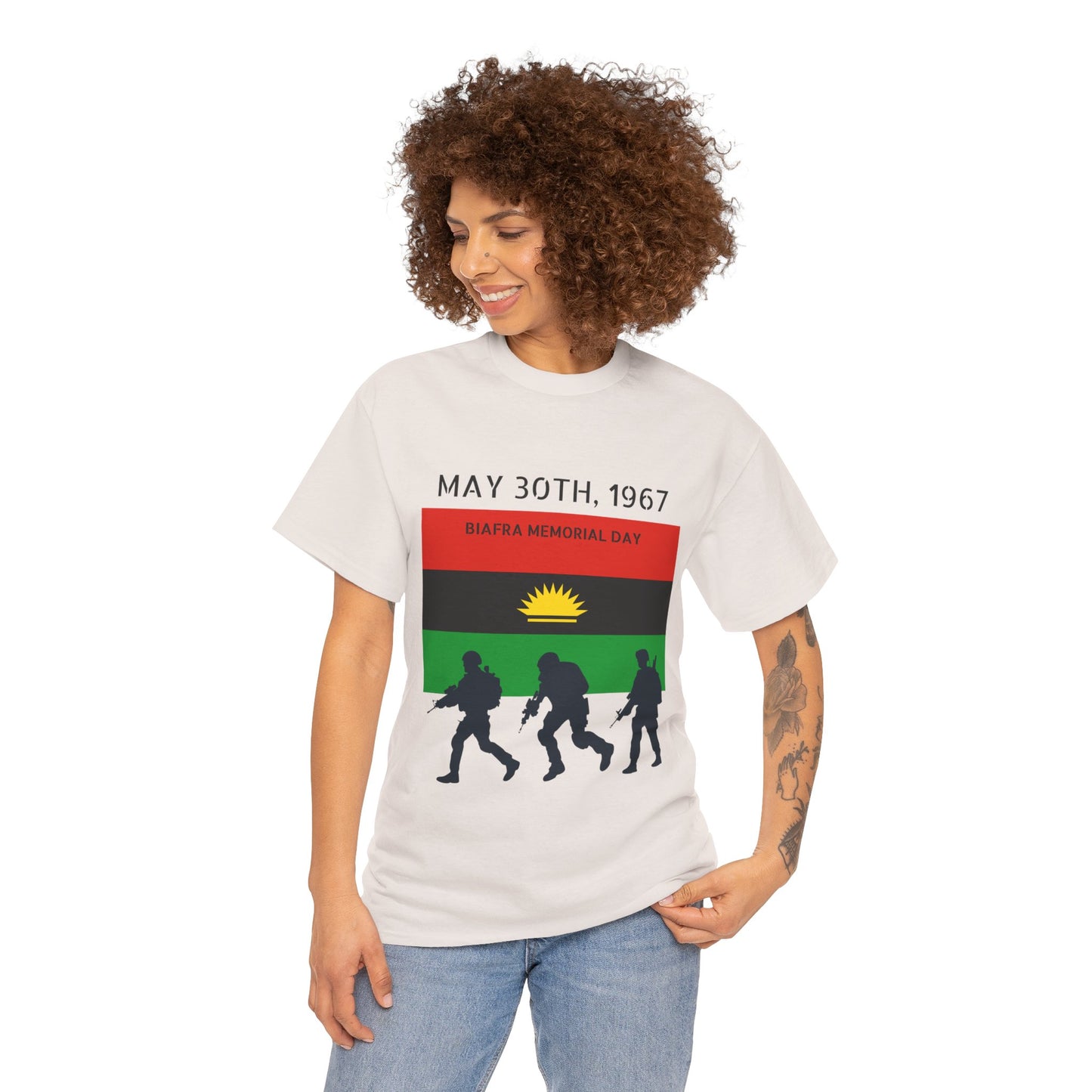 Biafra Veterans/Memorial Day T-Shirt (USA)