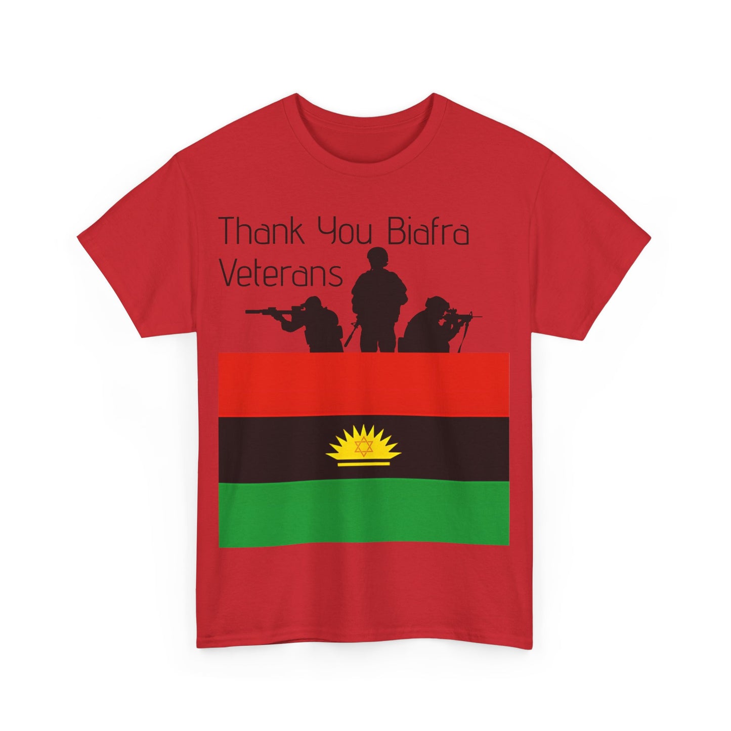 Thank you Biafra Veterans T-Shirt (Poland)