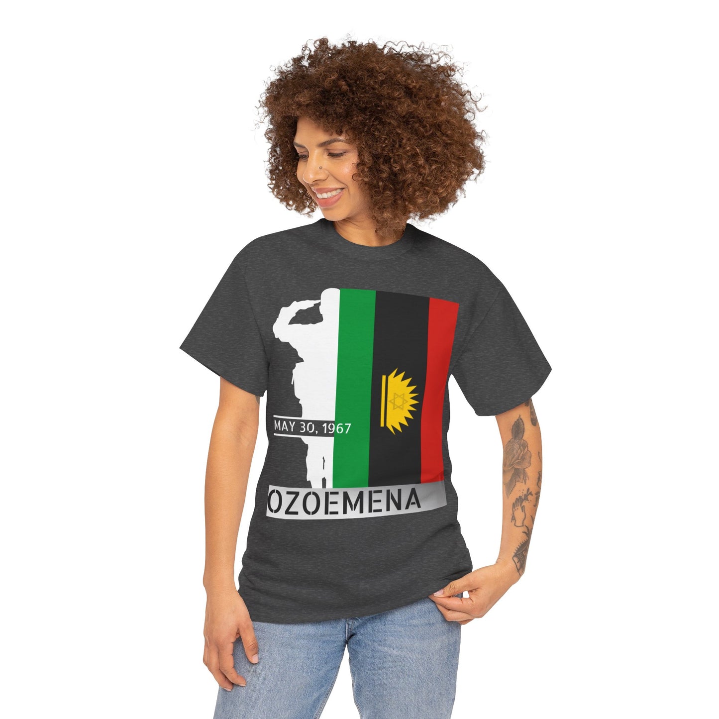 Biafra Veterans/Memorial Ozoemena T-Shirt (Czech Republic/Germany)