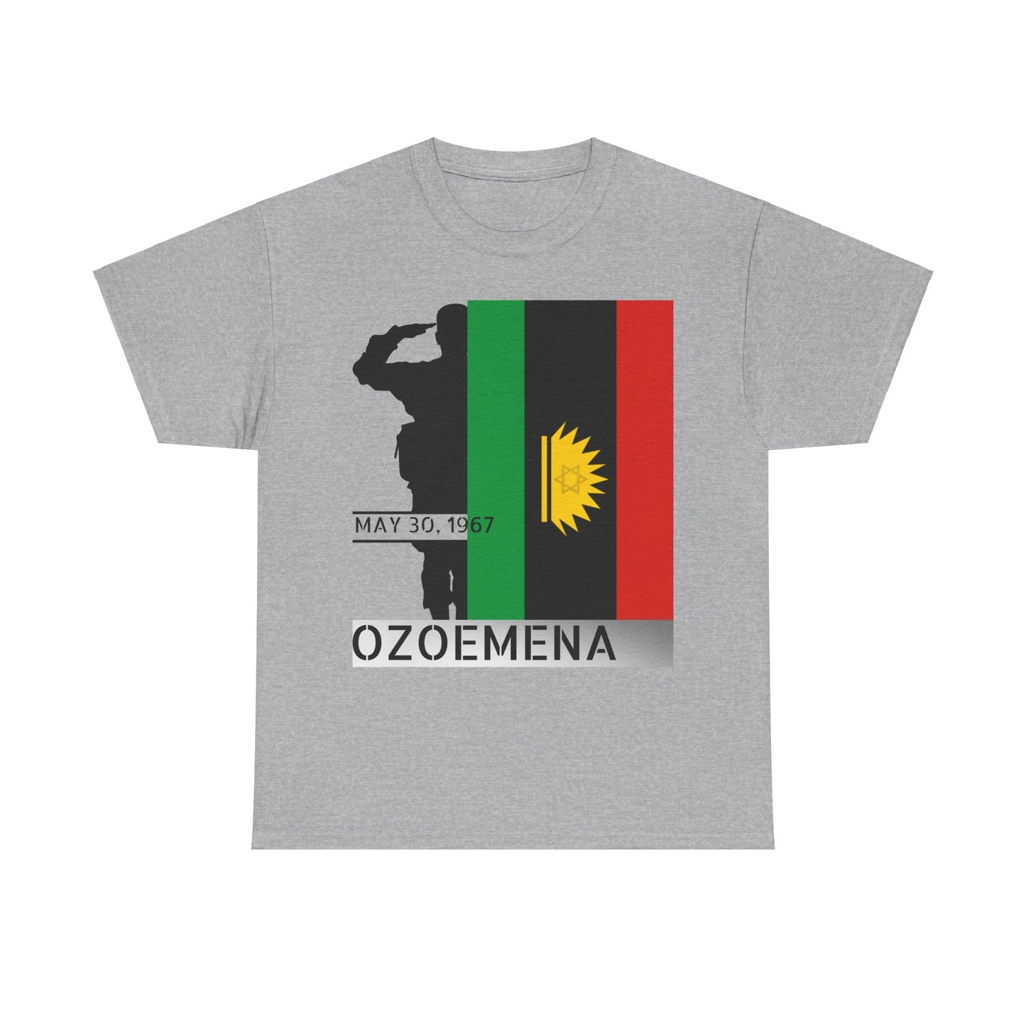 Biafra Veterans/Memorial Ozoemena T-Shirt (Czech Republic/Germany)