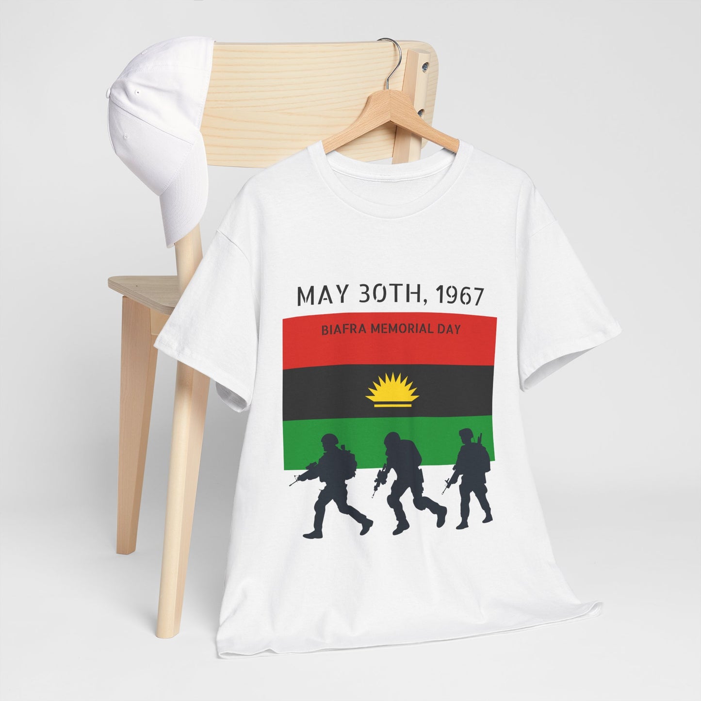 Biafra Veterans/Memorial Day T-Shirt (USA)