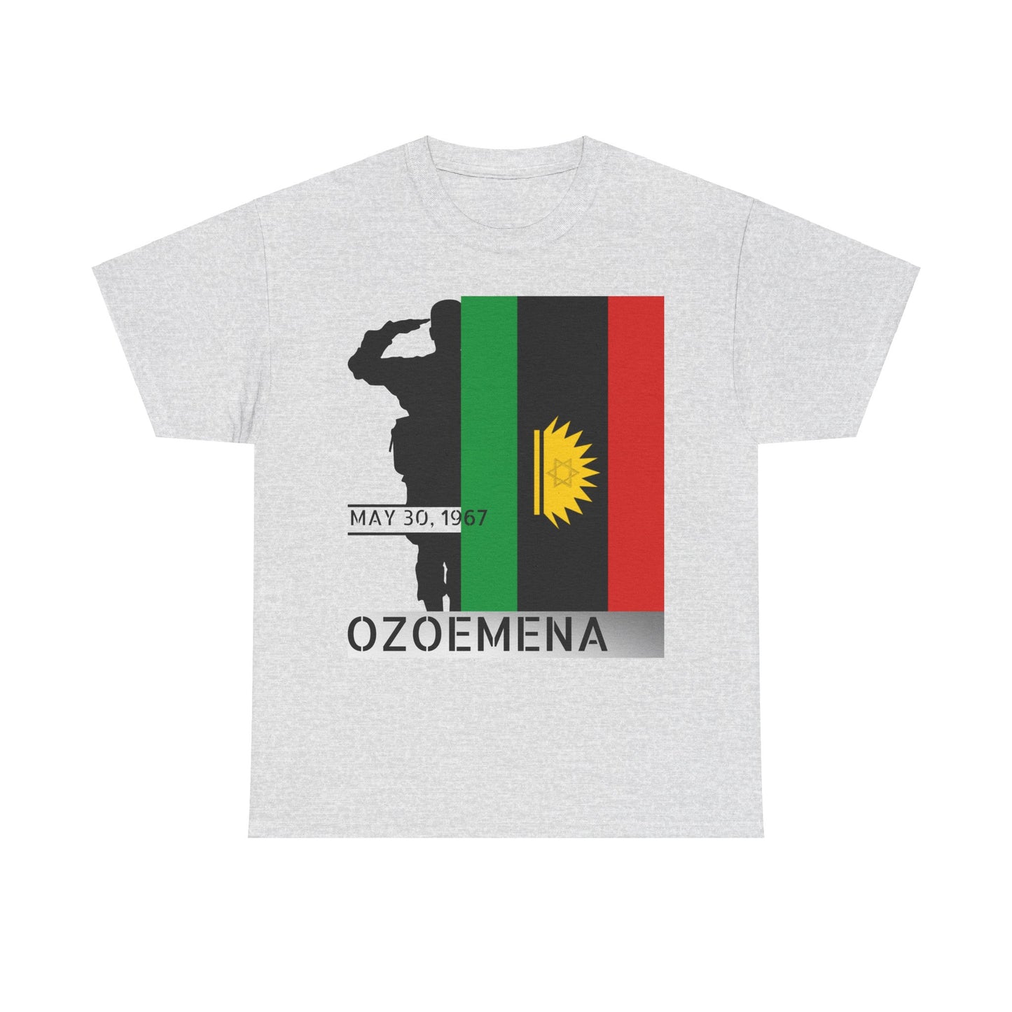 Biafra Veterans/Memorial Ozoemena T-Shirt (Czech Republic/Germany)