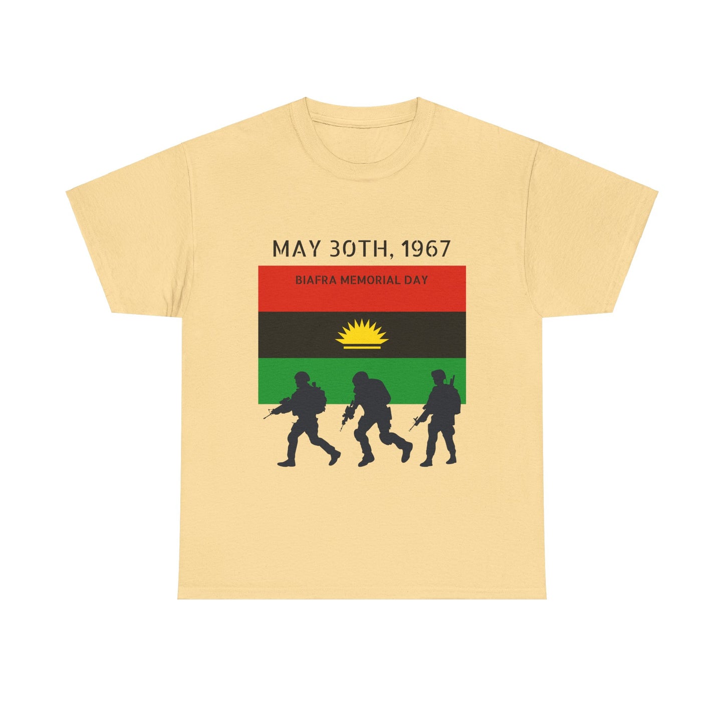 Biafra Veterans/Memorial Day T-Shirt (USA)