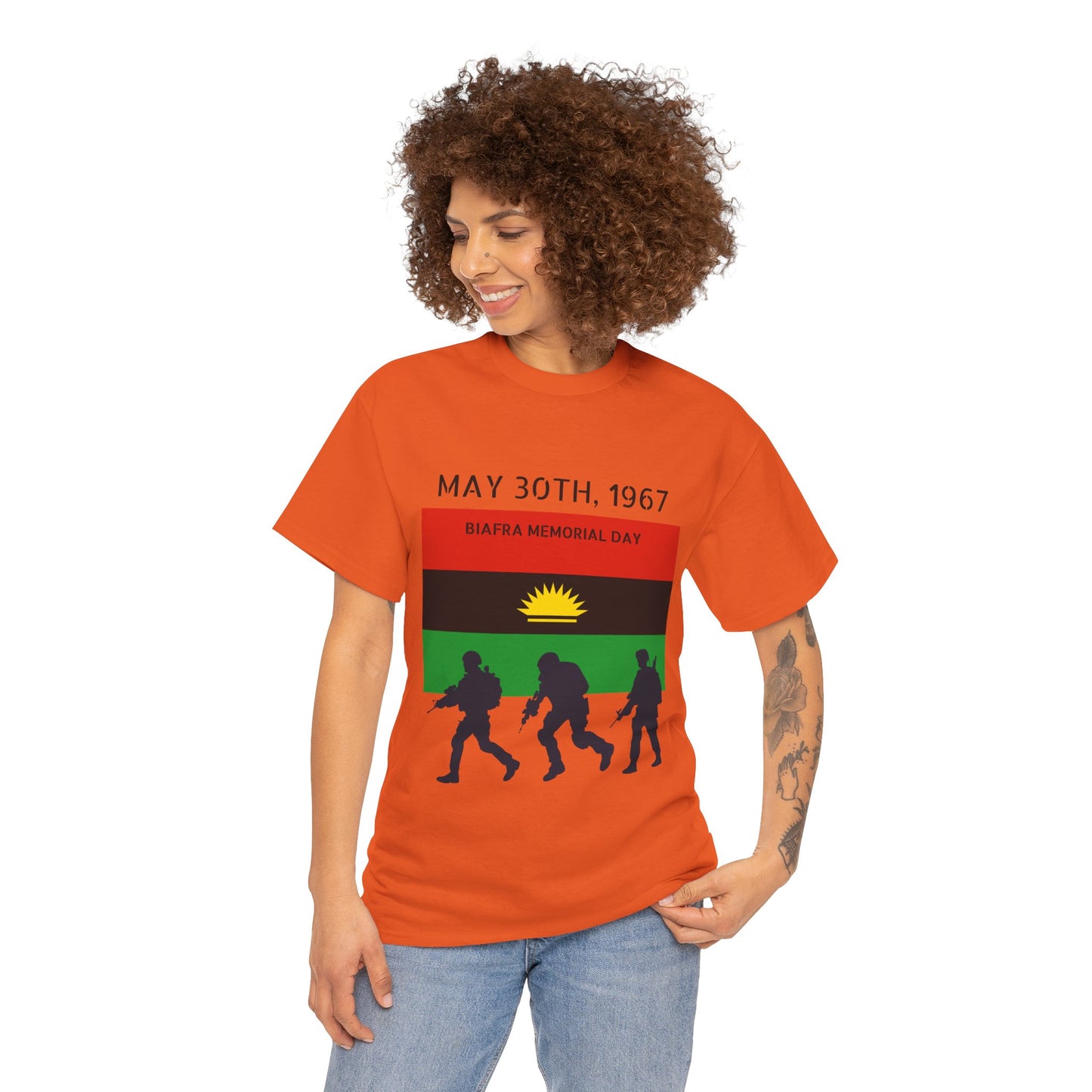 Biafra Veterans/Memorial Day T-Shirt (USA)