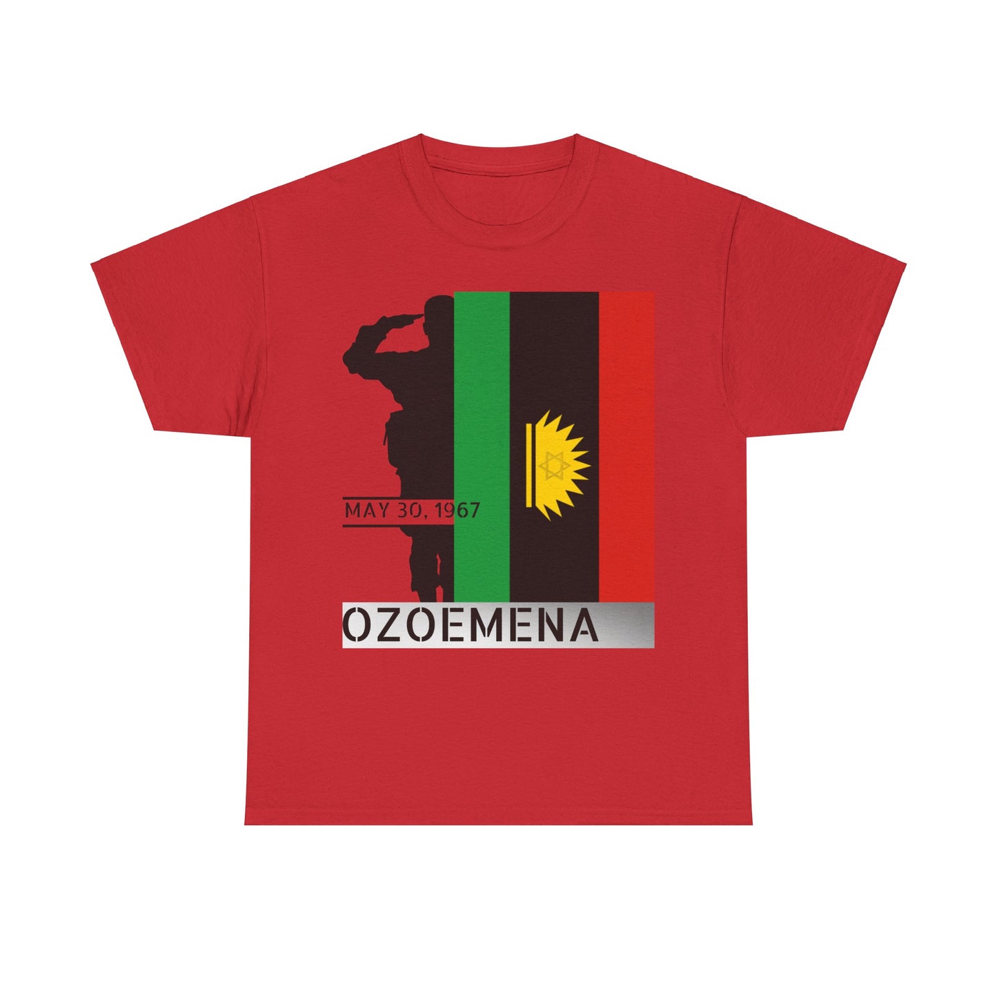 Biafra Veterans/Memorial Ozoemena T-Shirt (Czech Republic/Germany)